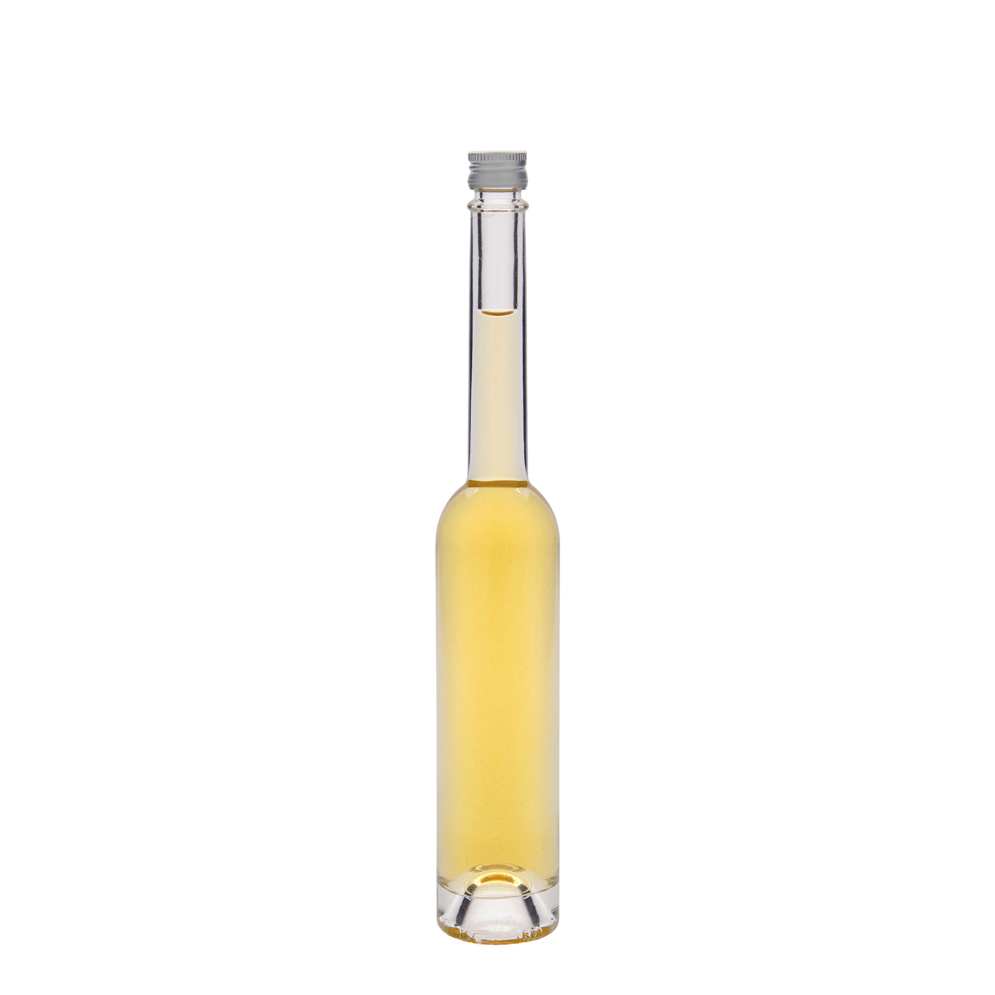 100 ml glassflaske 'Platina', åpning: PP 18