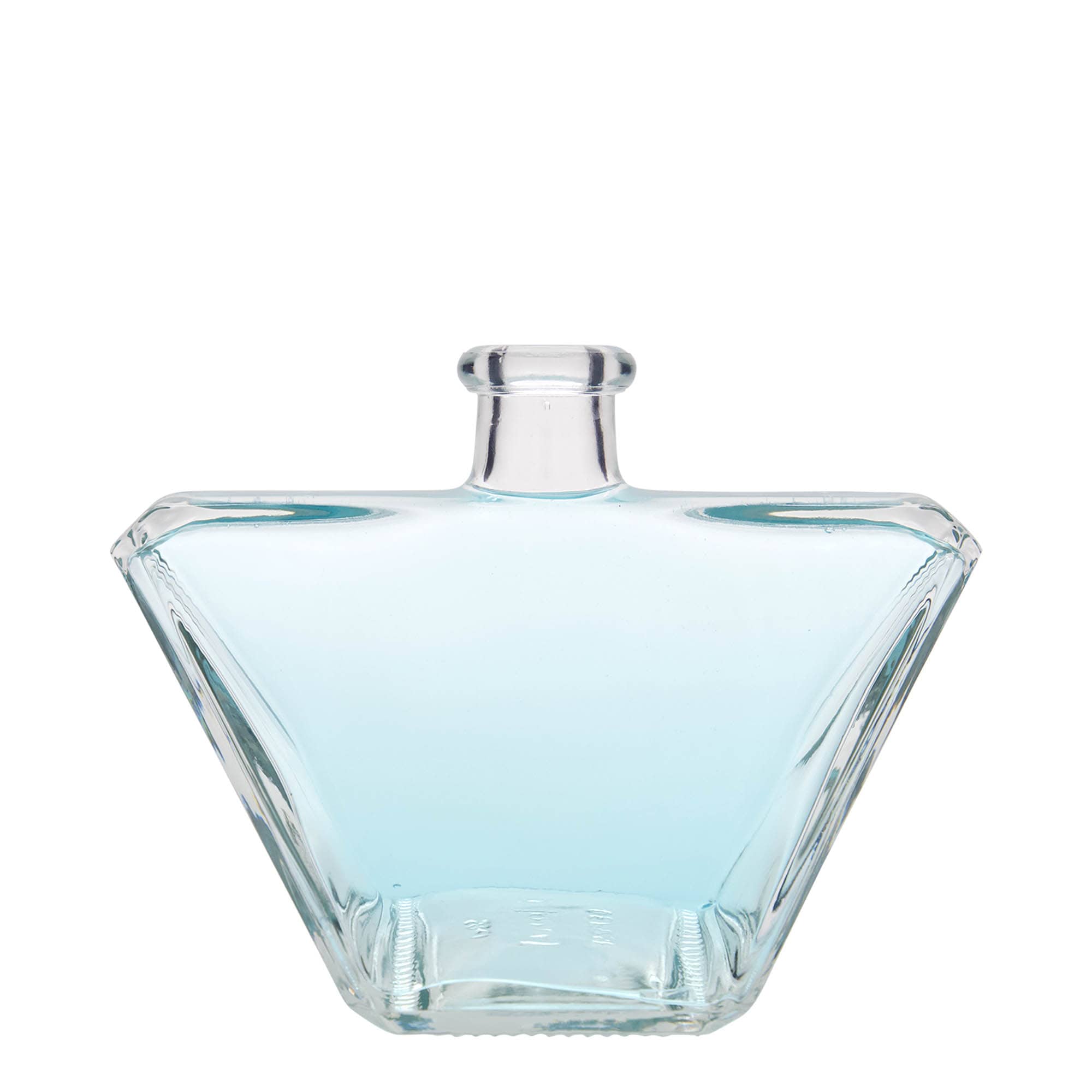 500 ml glassflaske "Charly', firkantet, åpning: Kork