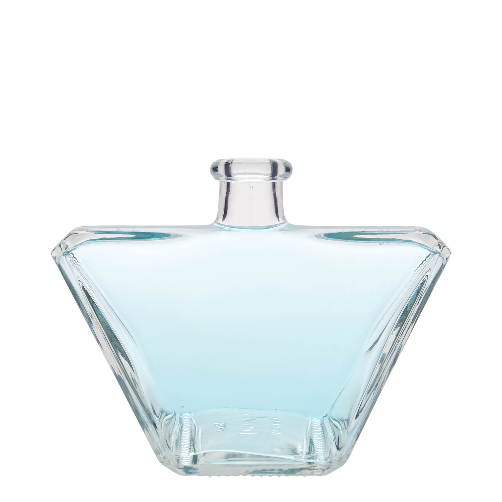 500 ml glassflaske 'Charly', rektangulær, åpning: kork