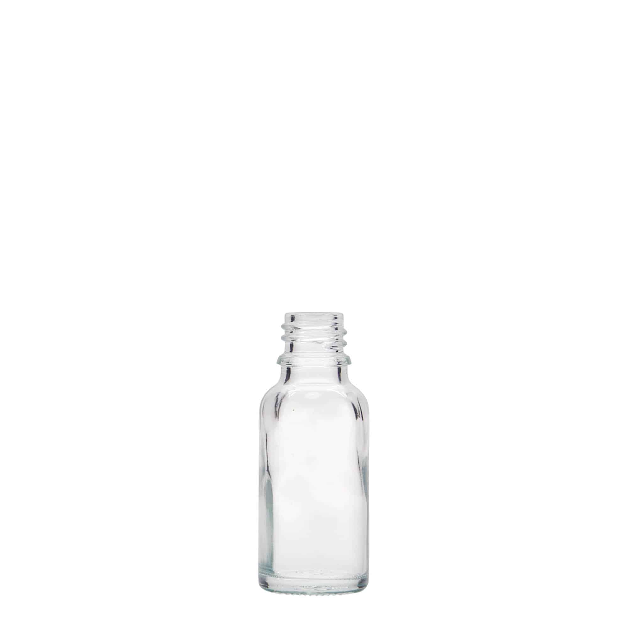 20 ml medisinflaske, glass, åpning: DIN 18 20 ml medisinflaske, glass, åpning: DIN 18
