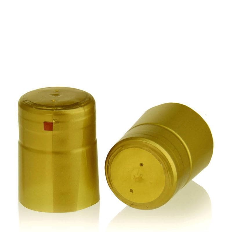 Krympekapsel 32x41, PVC-plast, gull