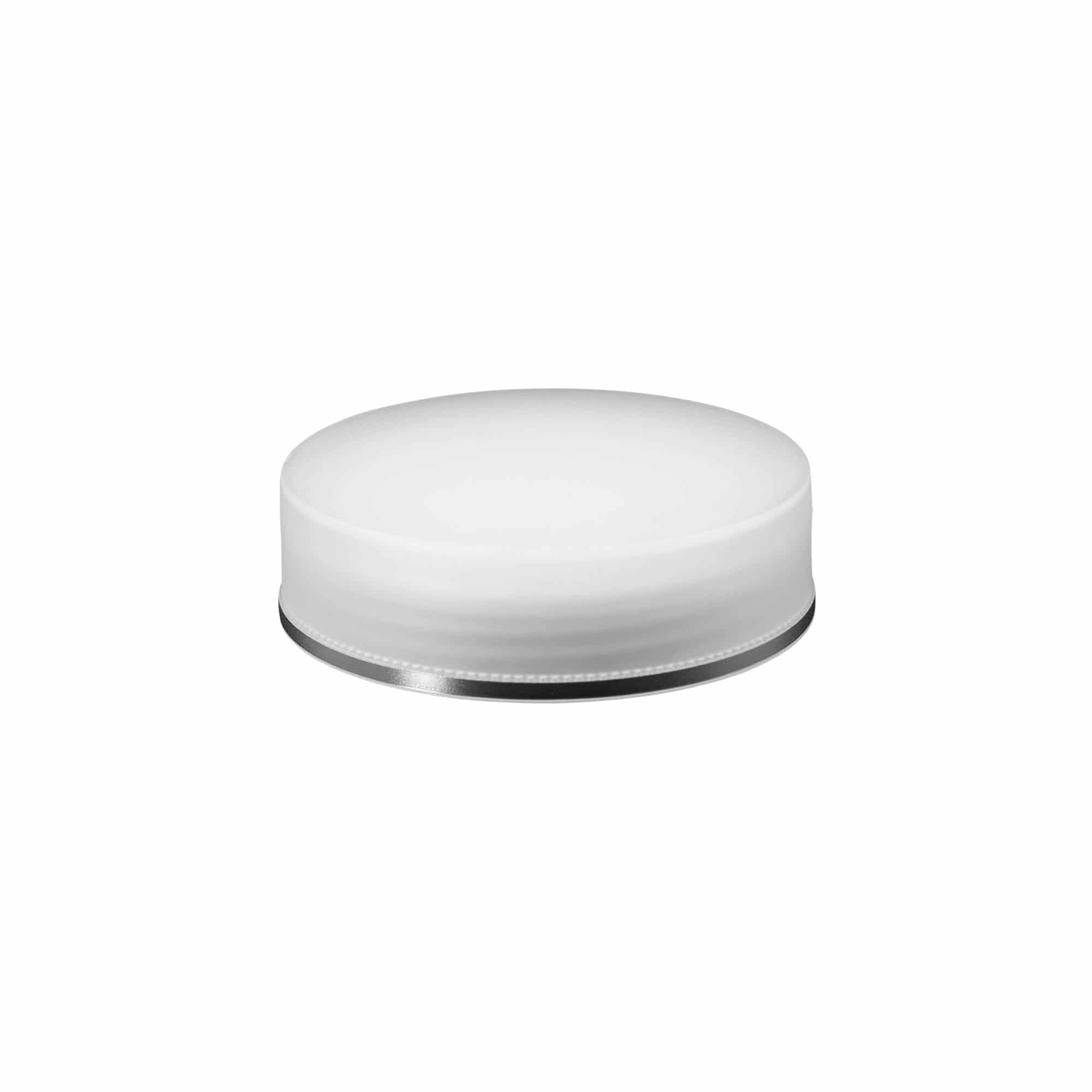 Skrukork 'Clear/Platin Edition', PP-plast, hvit, for åpning: 70/2P
