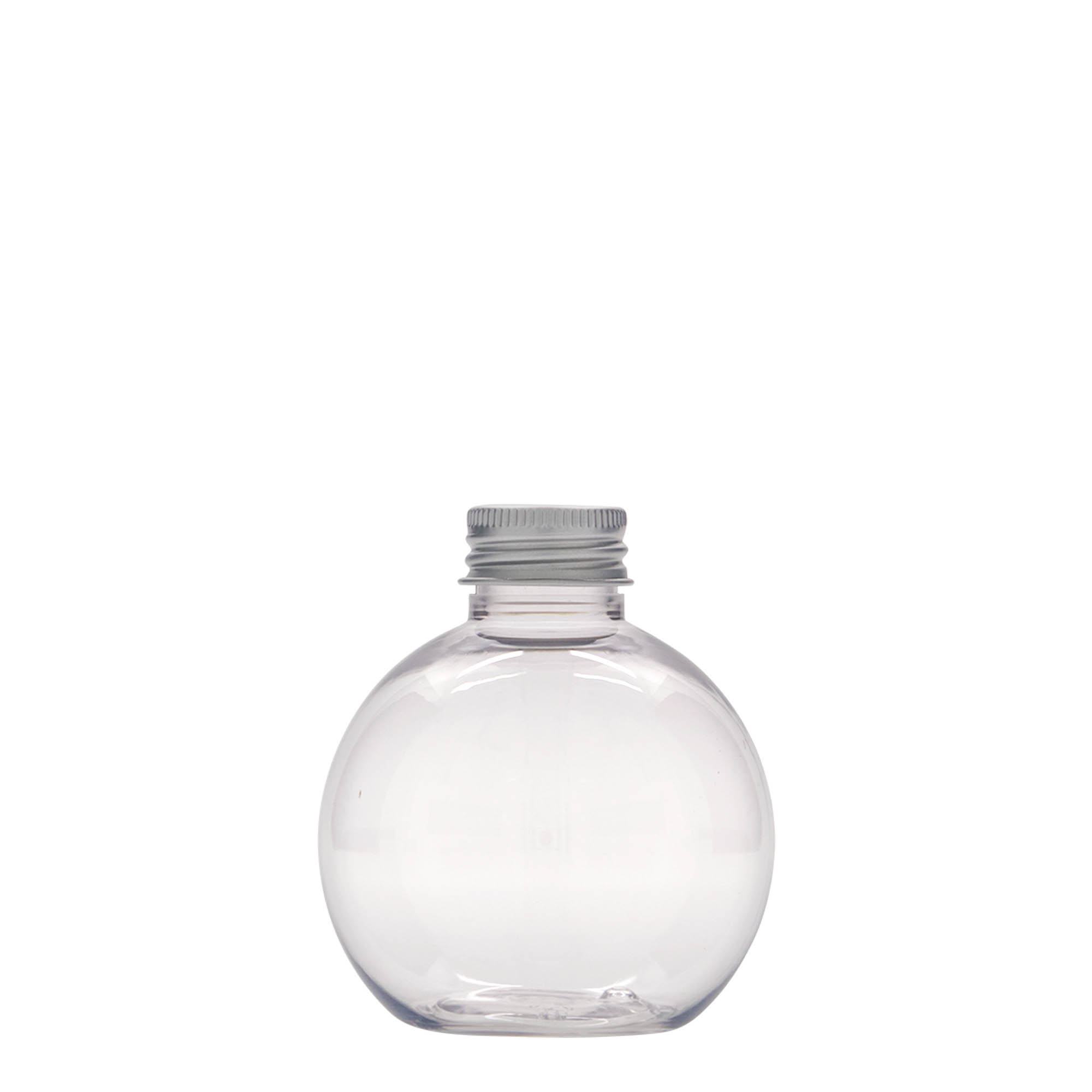 150 ml PET-flaske 'Perry', rund, plast, åpning: 24/410 150 ml PET-flaske 'Perry', rund, plast, åpning: 24/410