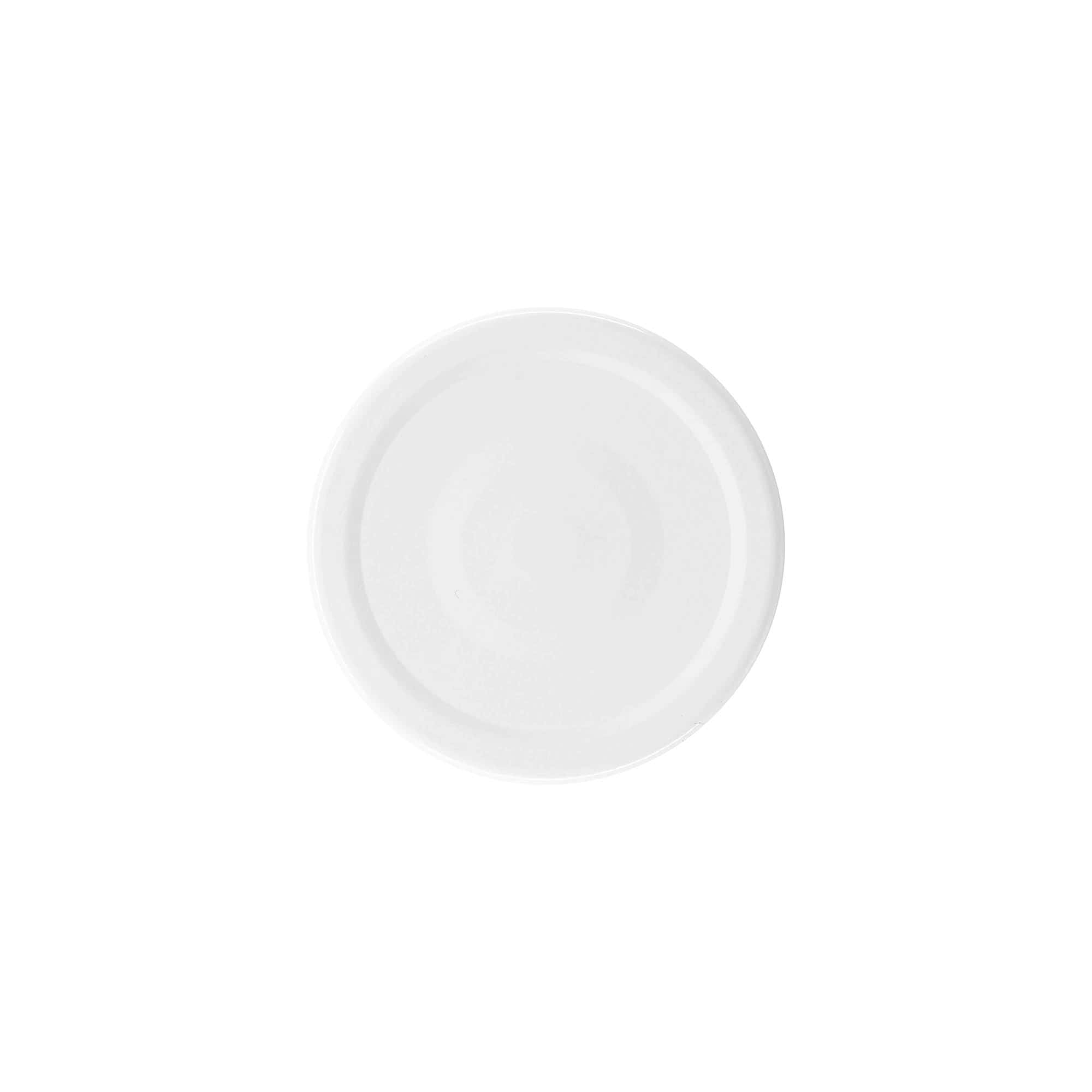 Deep-twist-off-lokk, blikk, hvit, for åpning: Deep-TO 66 Deep-twist-off-lokk, blikk, hvit, for åpning: Deep-TO 66