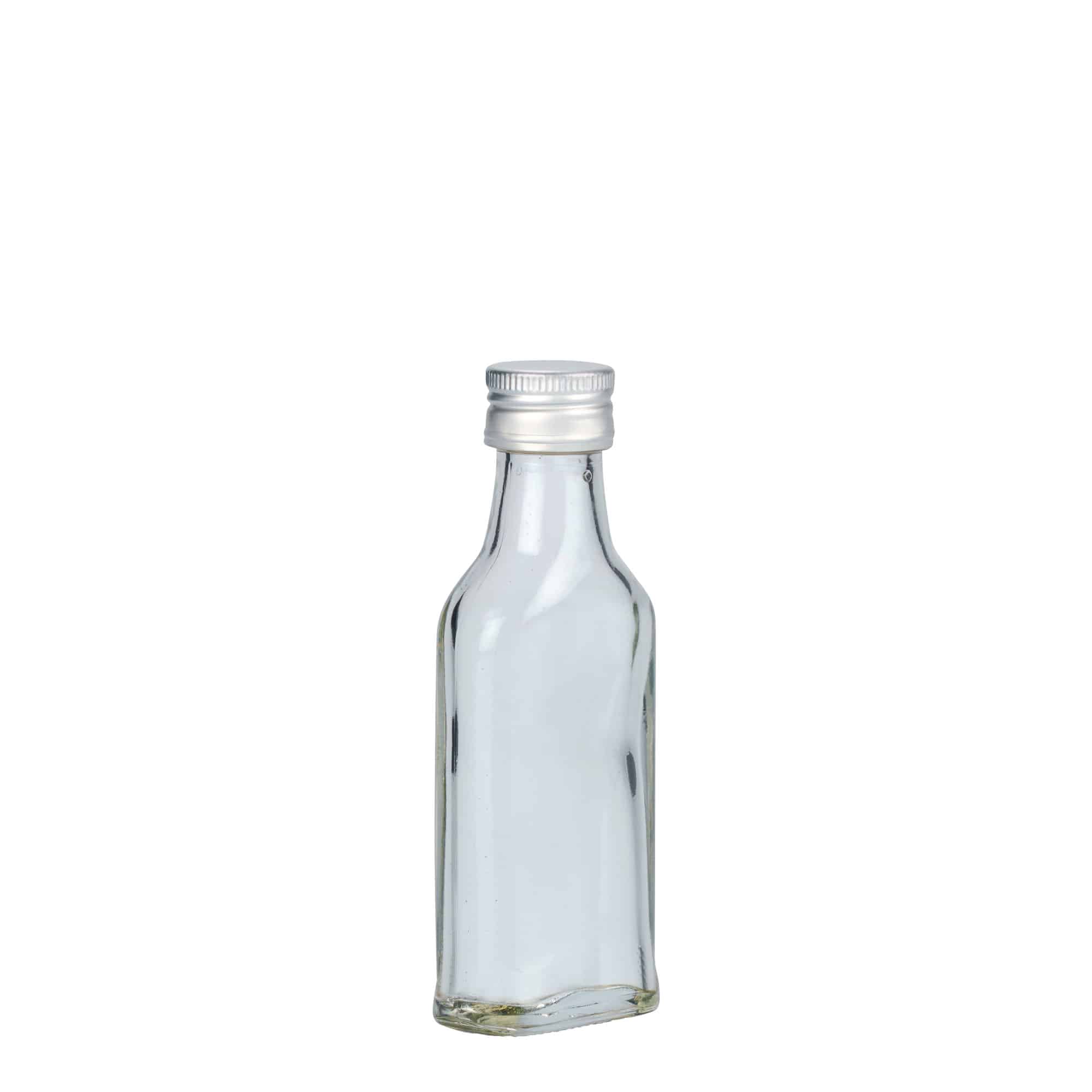 40 ml lommeflaske, rektangulær, åpning: PP 22