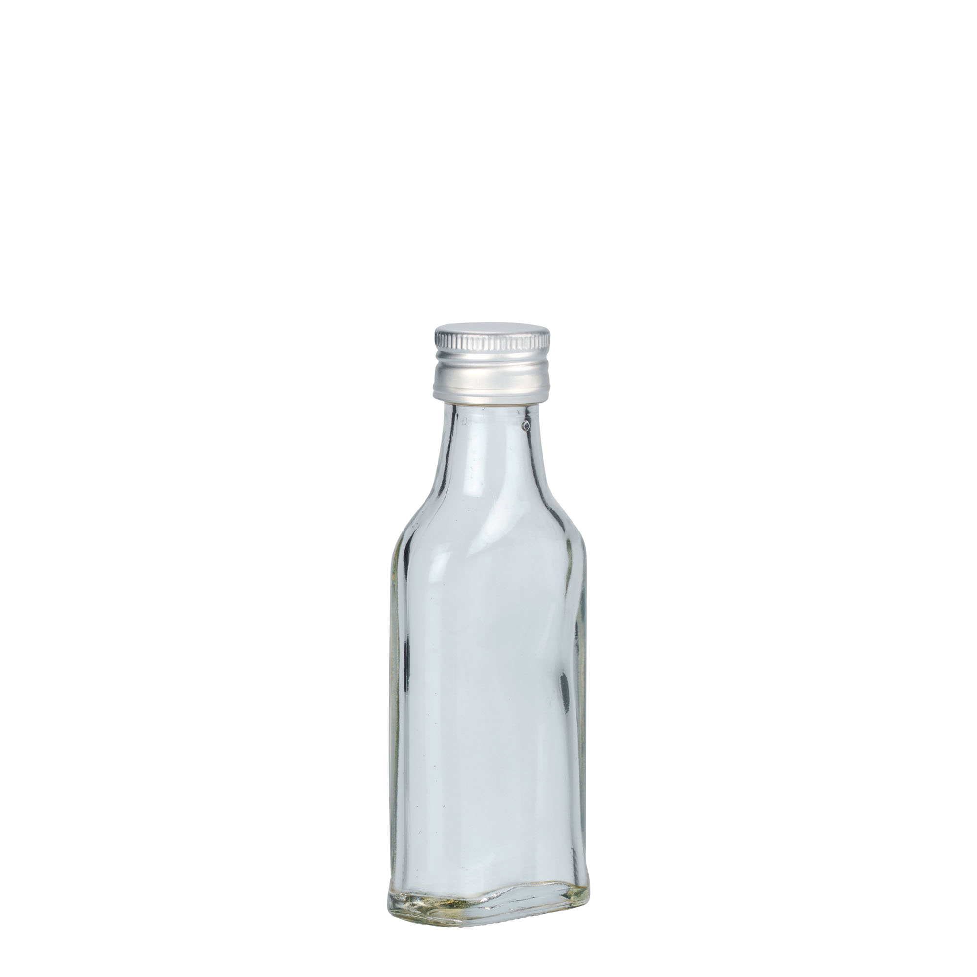 40 ml lommeflaske, rektangulær, åpning: PP 22