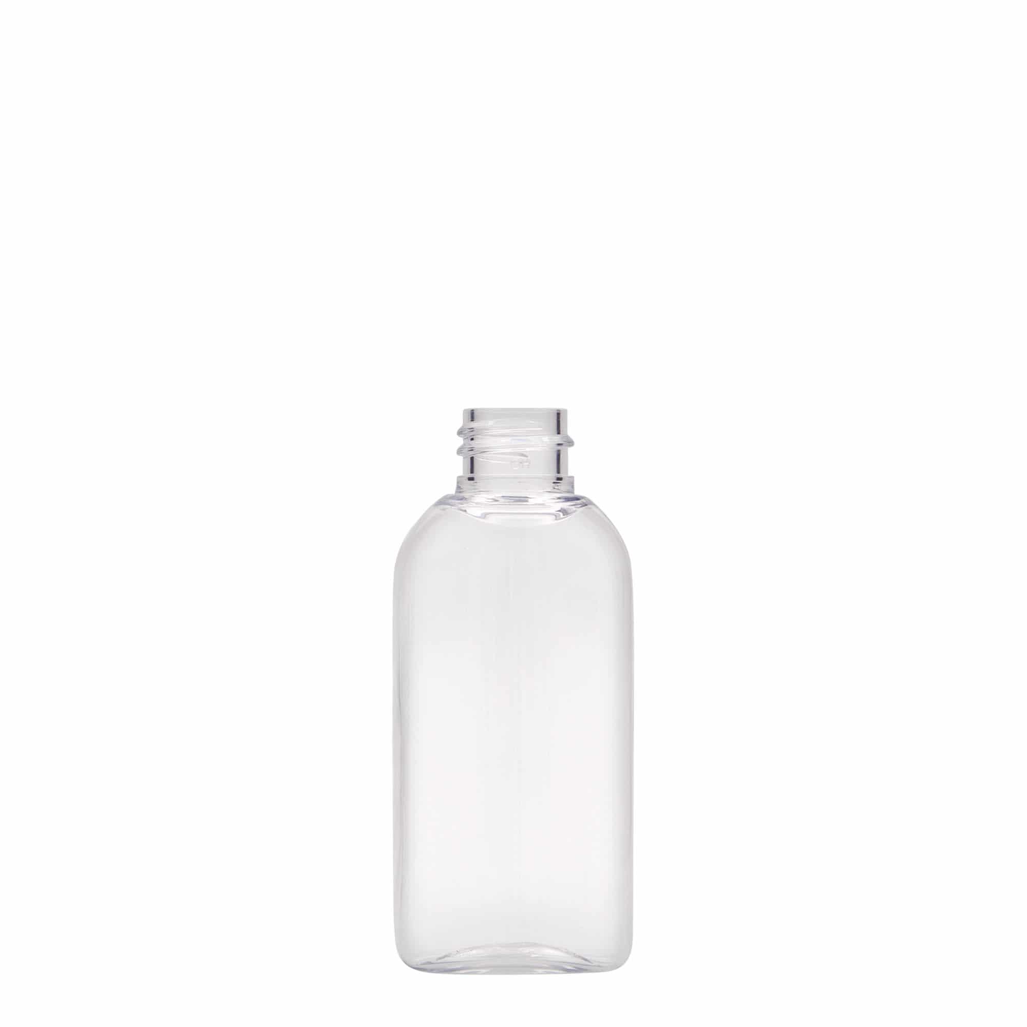50 ml PET-flaske "Iris", oval, plast, åpning: 24/410