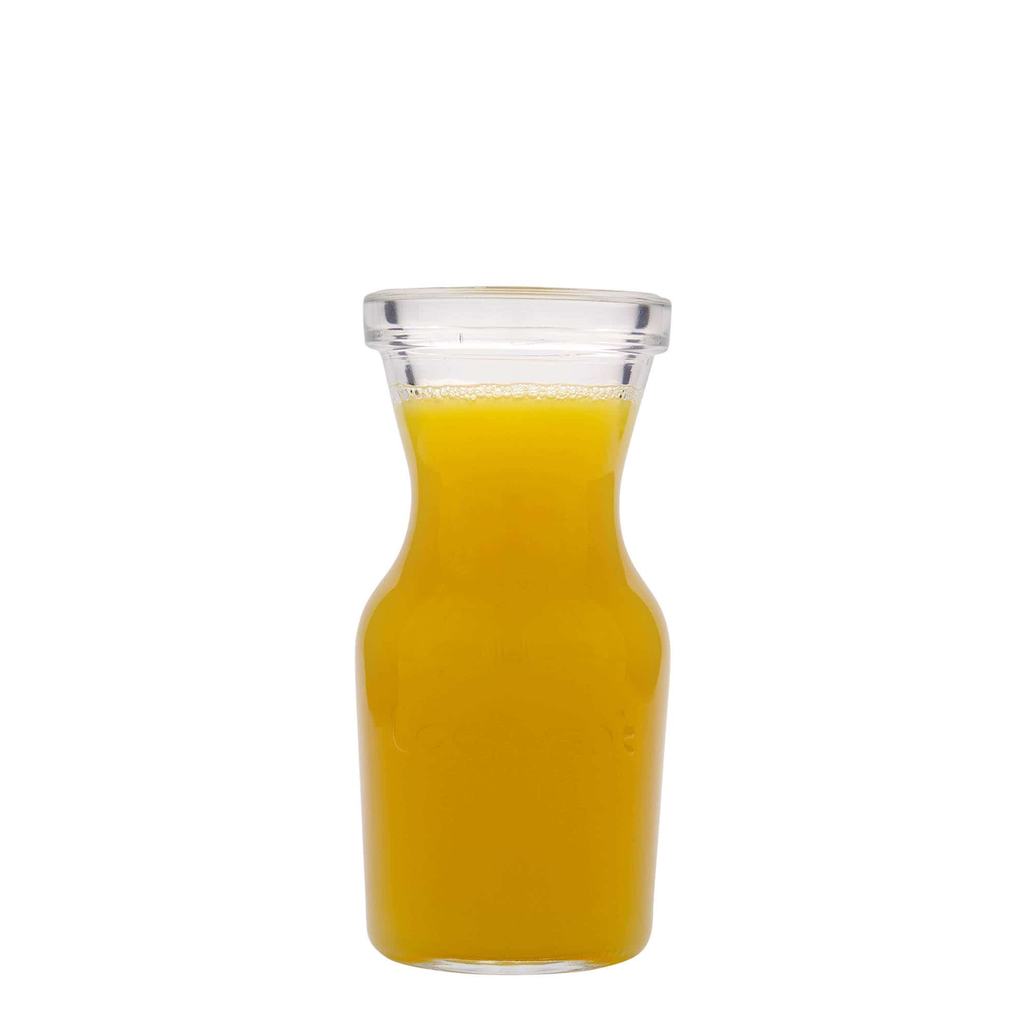 250 ml glasskaraffel "Lock-Eat", åpning: Bøylelokk