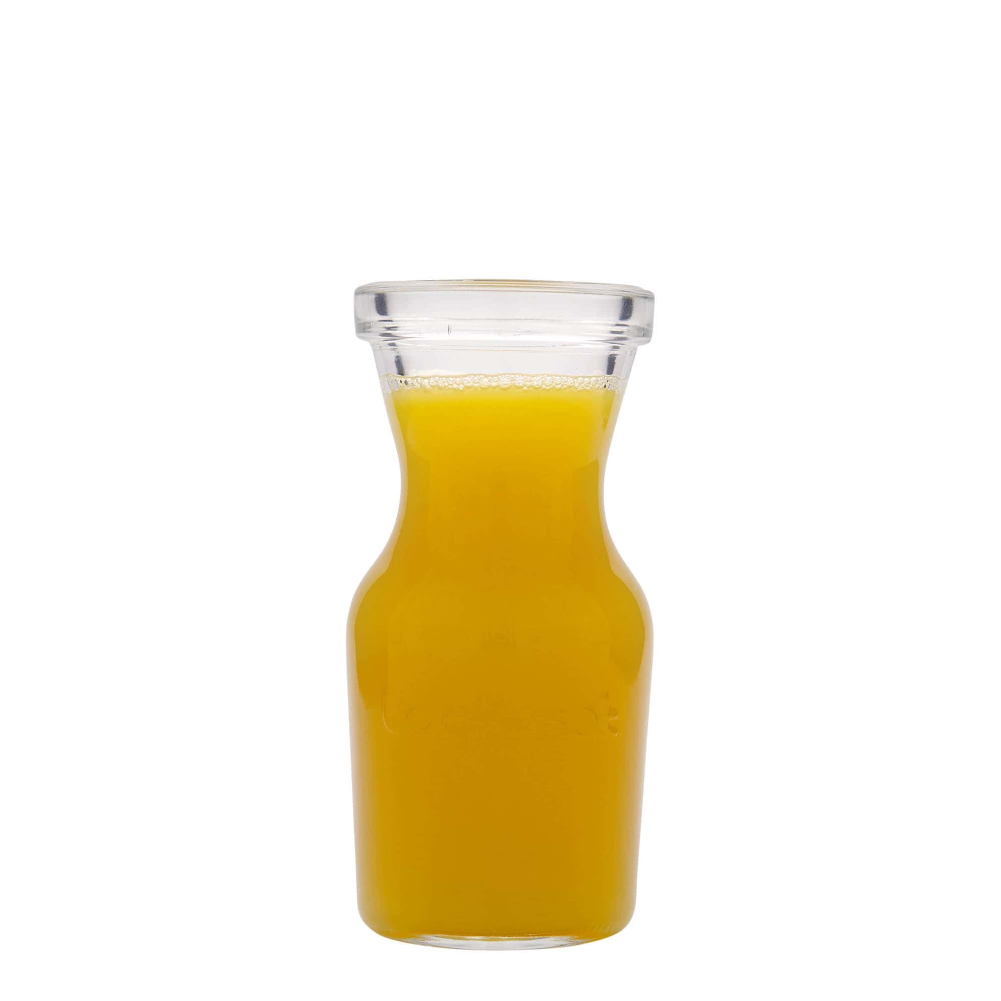 250 ml glasskaraffel 'Lock-Eat', åpning: trådspenne-lukking