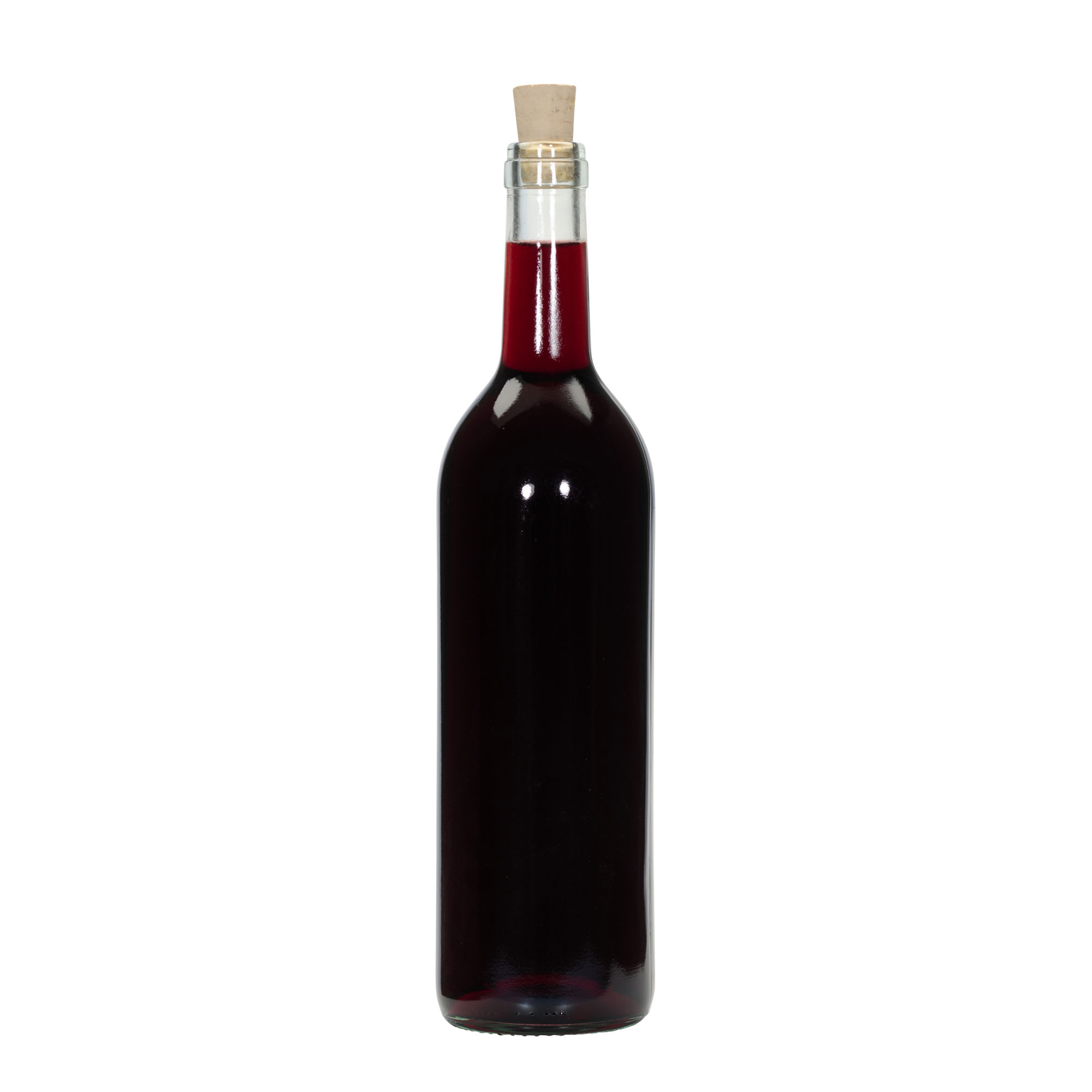 750 ml glassflaske 'Bordeaux Tradition', åpning: kork