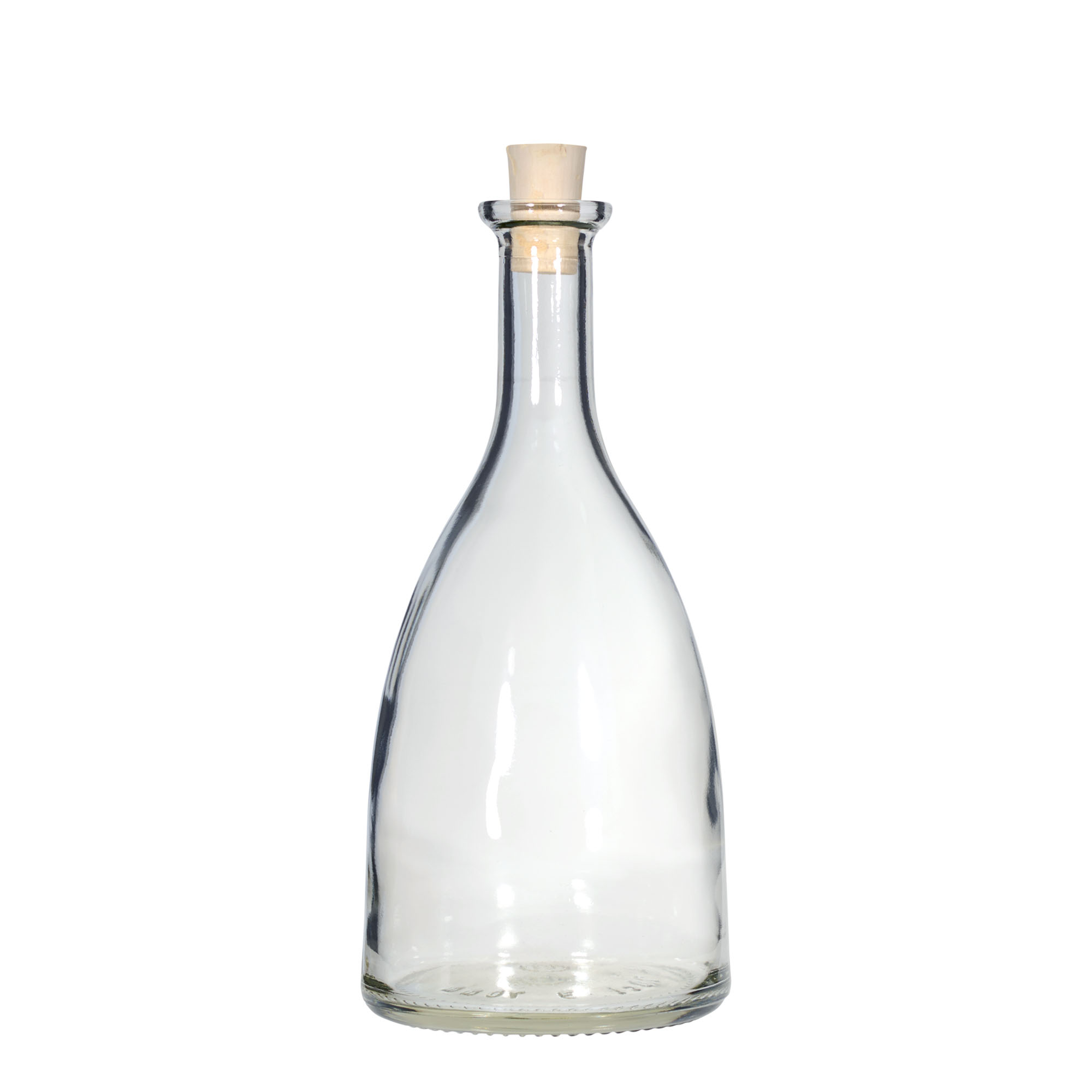 700 ml glassflaske 'Viola', åpning: kork