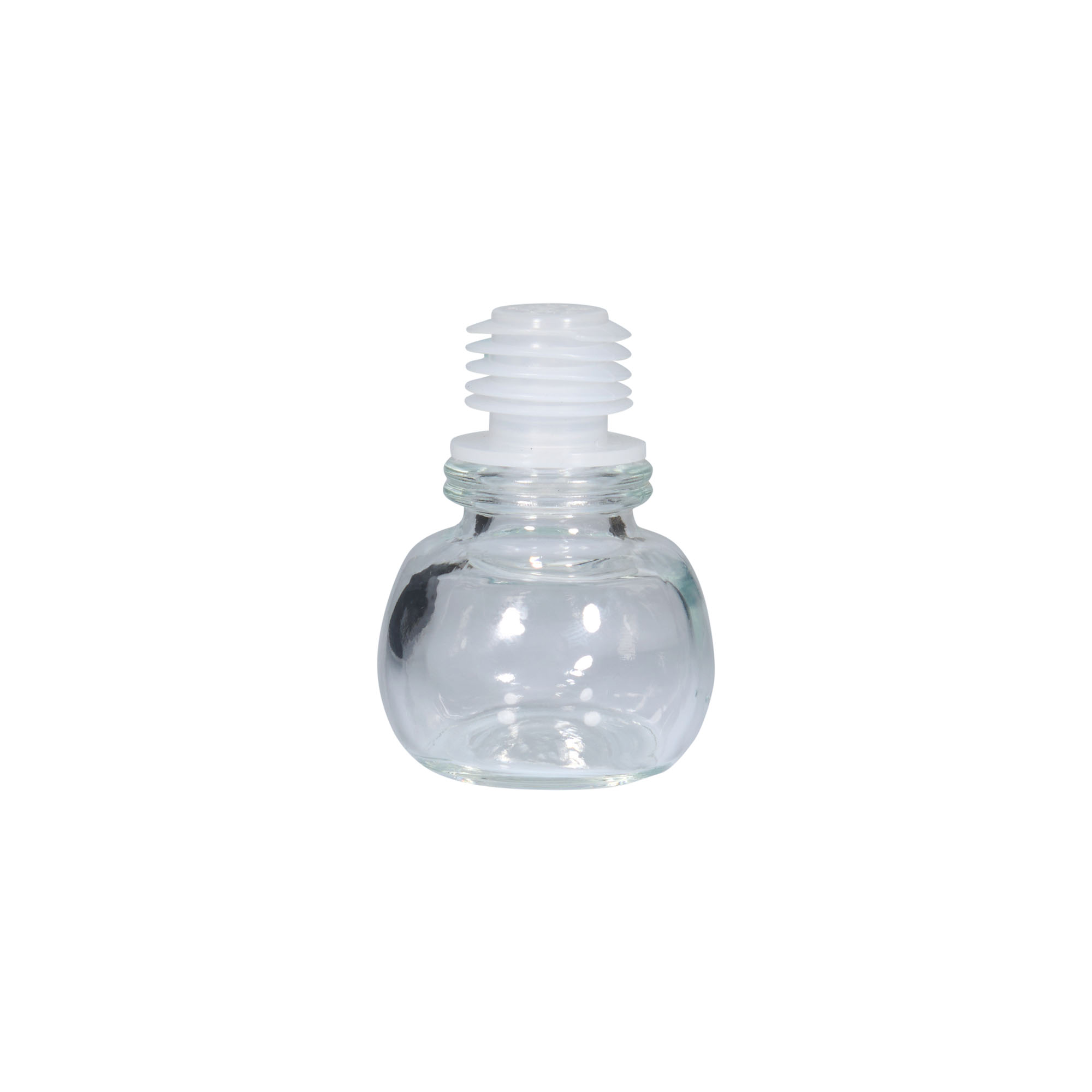 Håndtappingskork 19 mm, glass, for åpning: kork