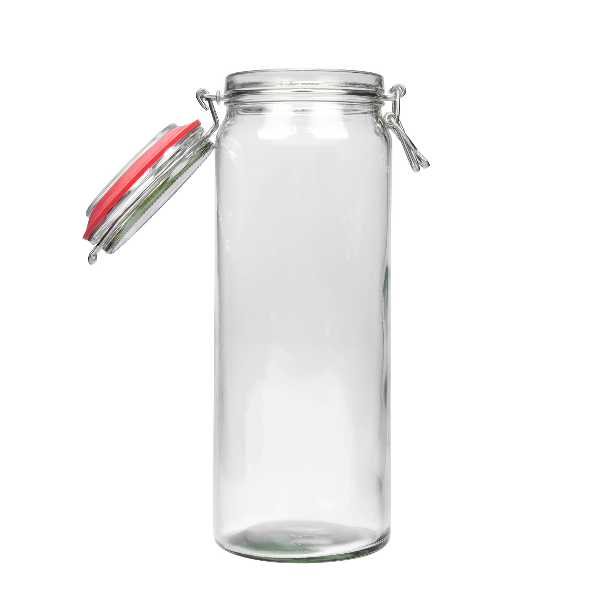 2.160 ml patentglass med metallklips, åpning: metallklipslukkning