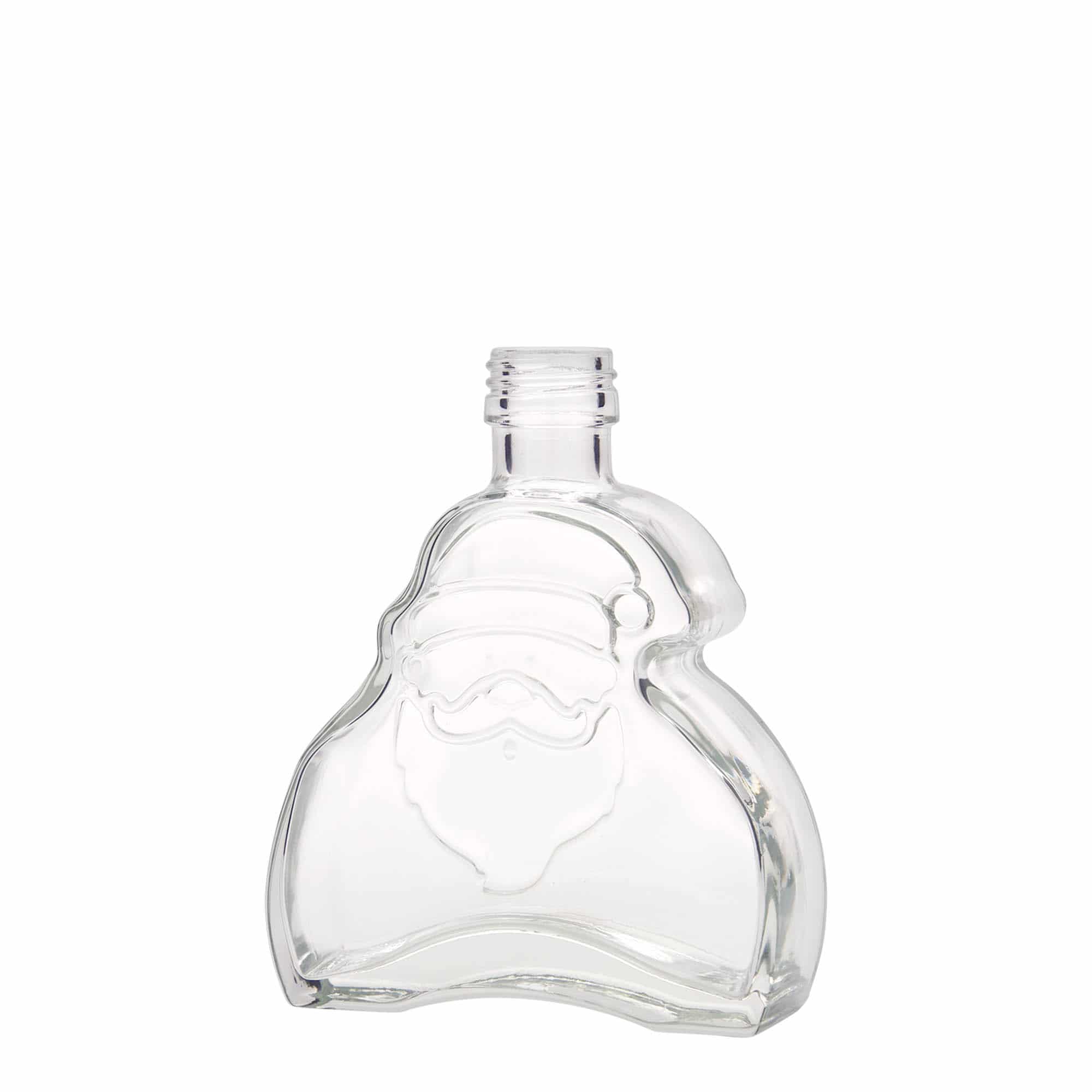 200 ml glassflaske "Santa Claus", åpning: PP 28