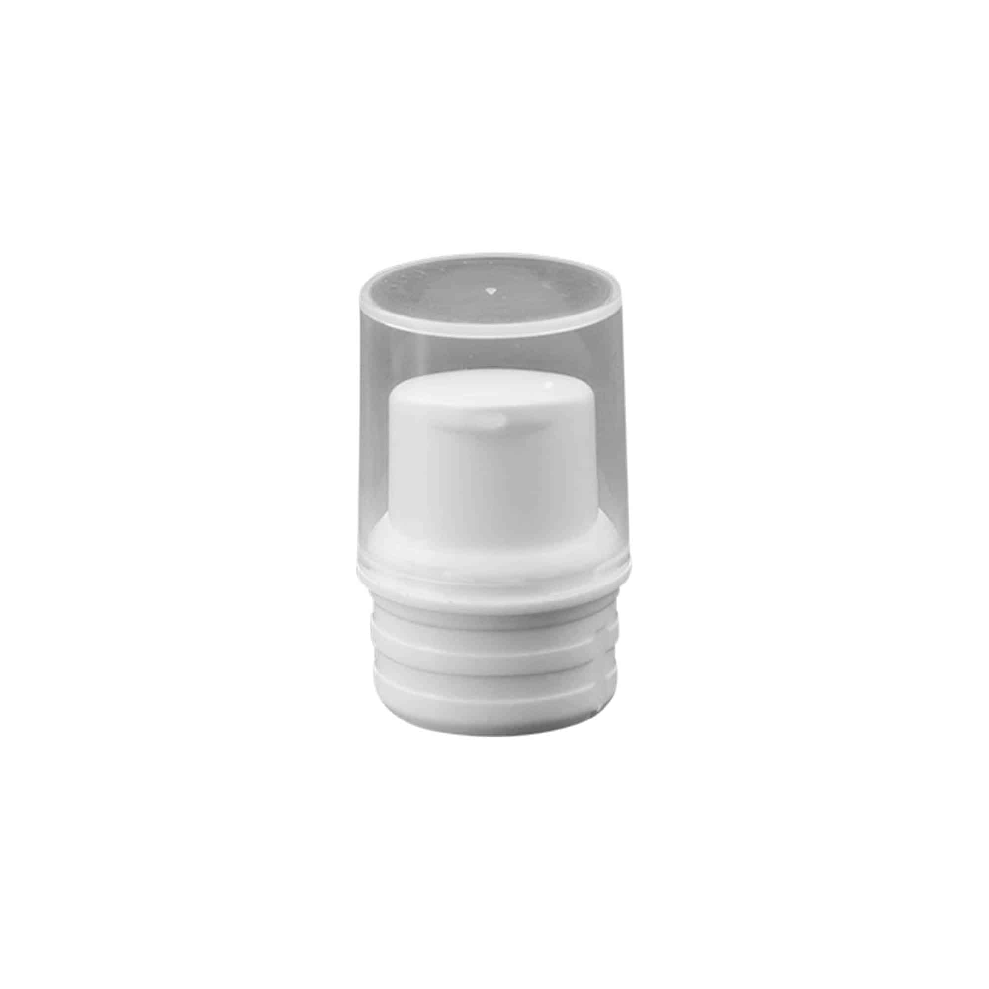 Airless dispenser pumpehode 'Nano', PP-plast, hvit