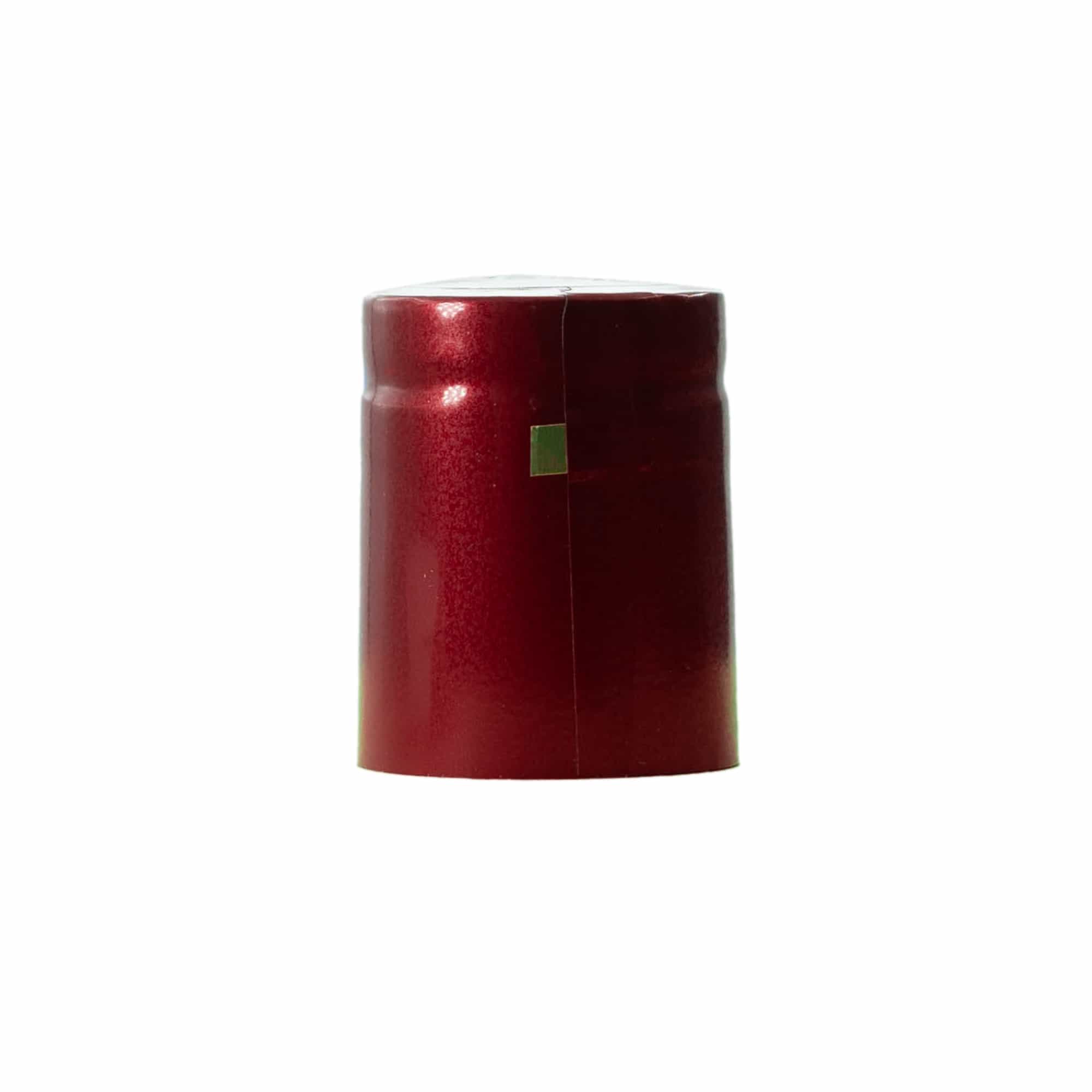 Krympekapsel 32x41, PVC-plast, burgunder Krympekapsel 32x41, PVC-plast, burgunder