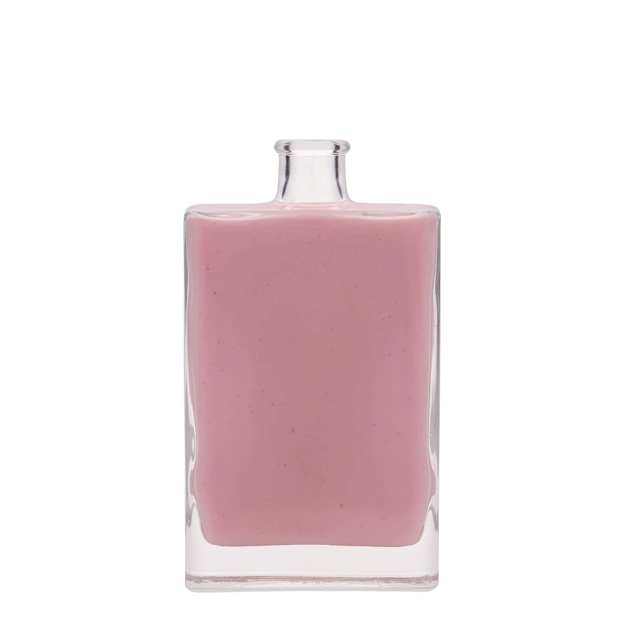350 ml glassflaske "Julia", firkantet, åpning: Kork