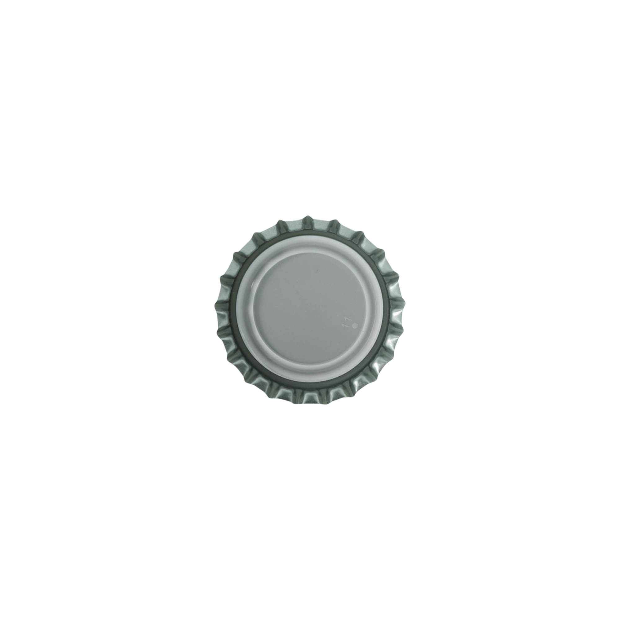 Kronkork 26 mm, metall, gull