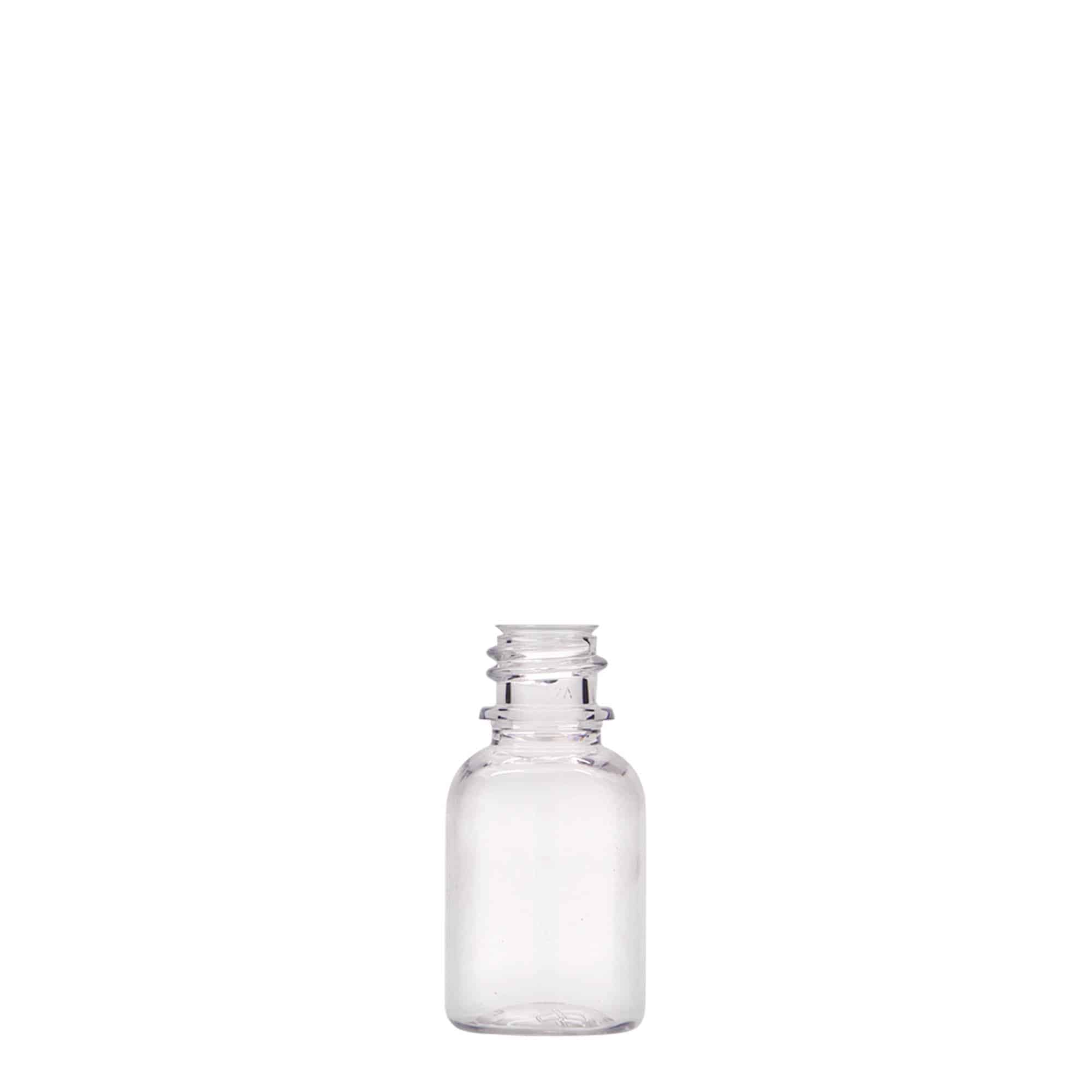 20 ml PET-medisinflaske "Easy Living", plast, åpning: DIN 18 20 ml PET-medisinflaske "Easy Living", plast, åpning: DIN 18