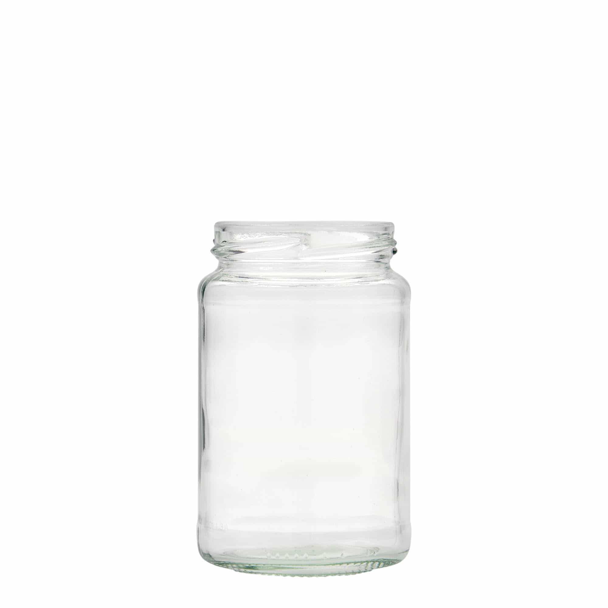 225 ml høyt rundt glass, åpning: Twist-Off (TO 58) 225 ml høyt rundt glass, åpning: Twist-Off (TO 58)