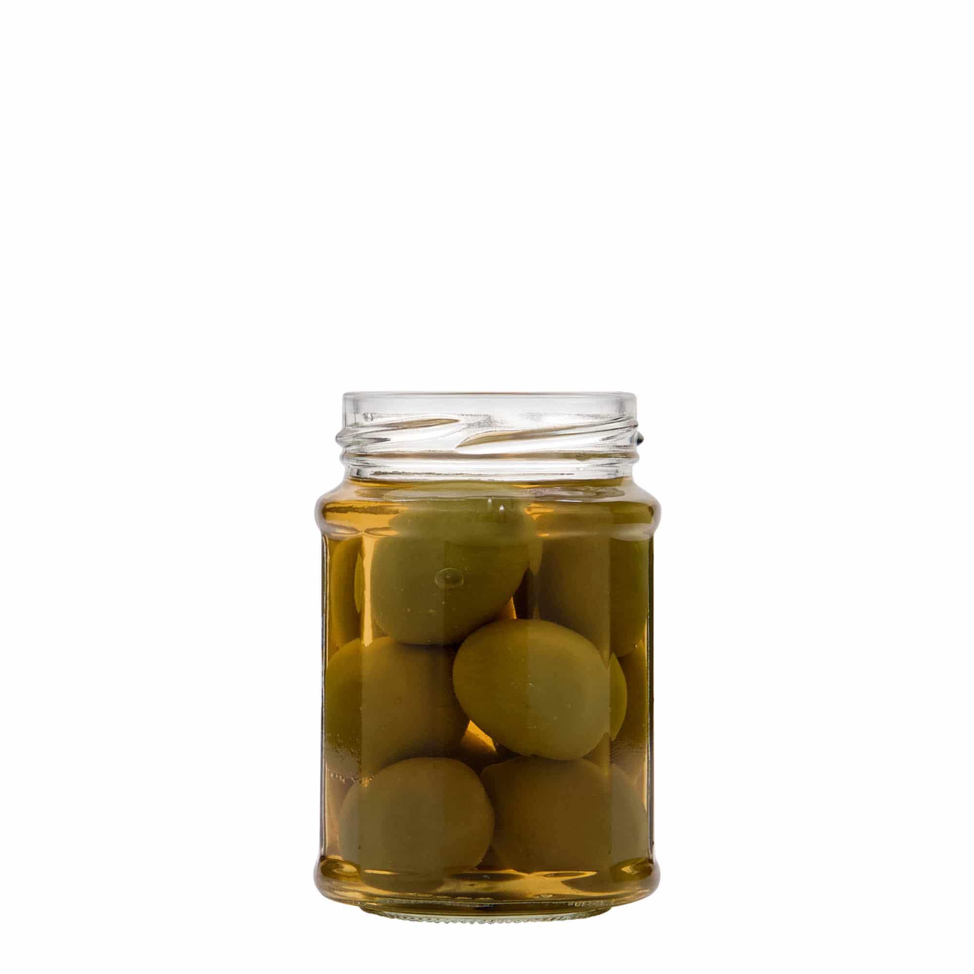 192 ml tolvkantet glass, tolvkantet, åpning: Twist-Off (TO 58)