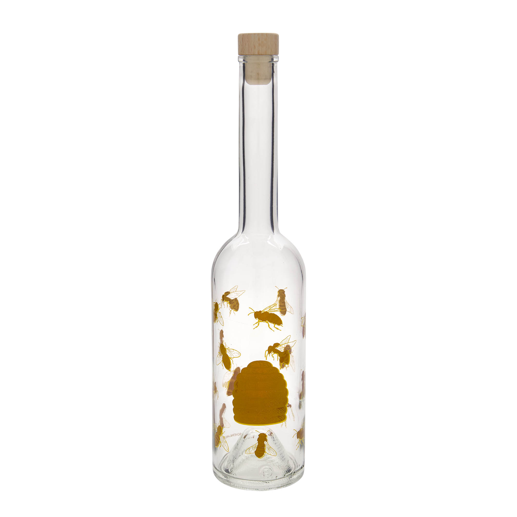 500 ml glassflaske 'Opera', motiv: bier, åpning: kork