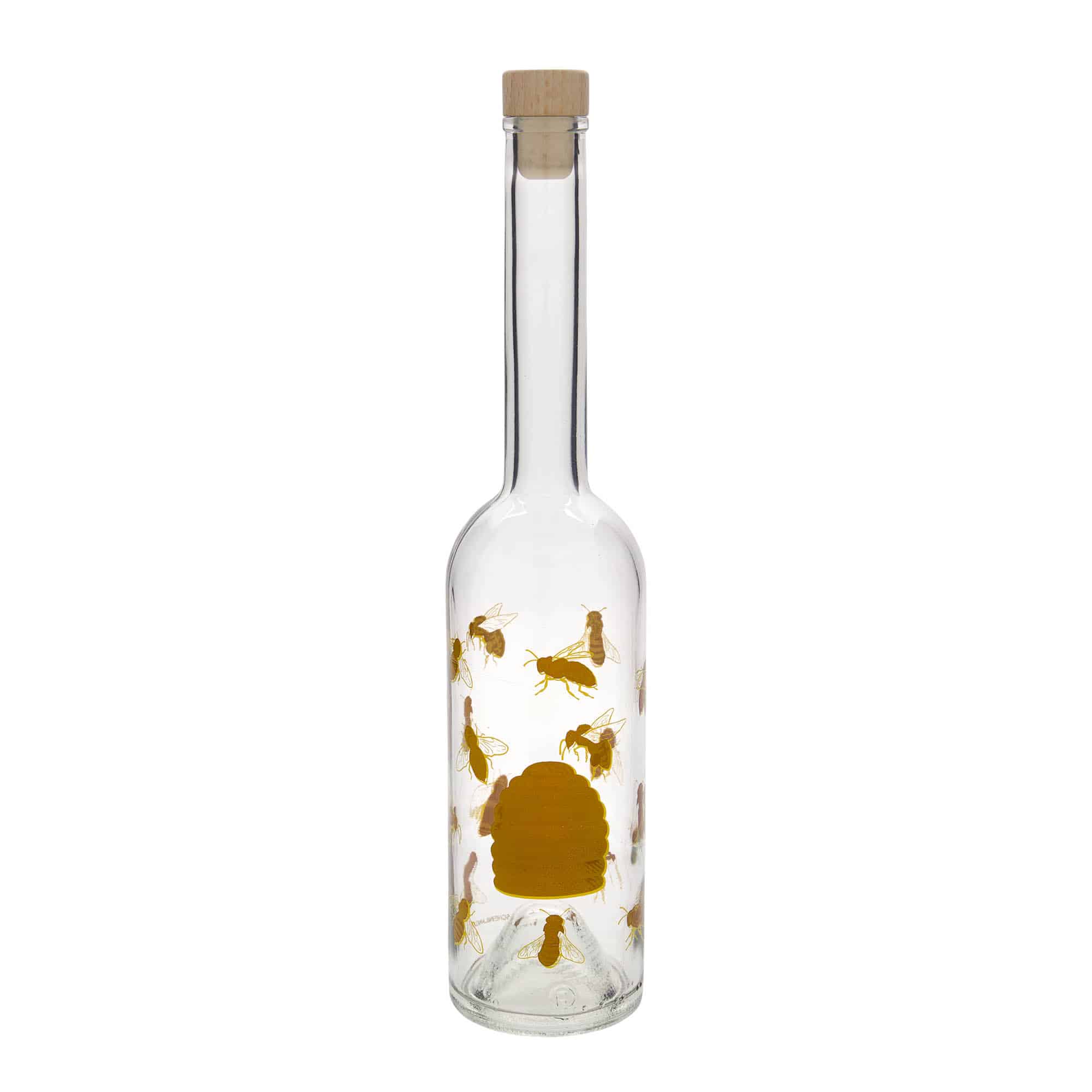 500 ml glassflaske 'Opera', motiv: bier, åpning: kork