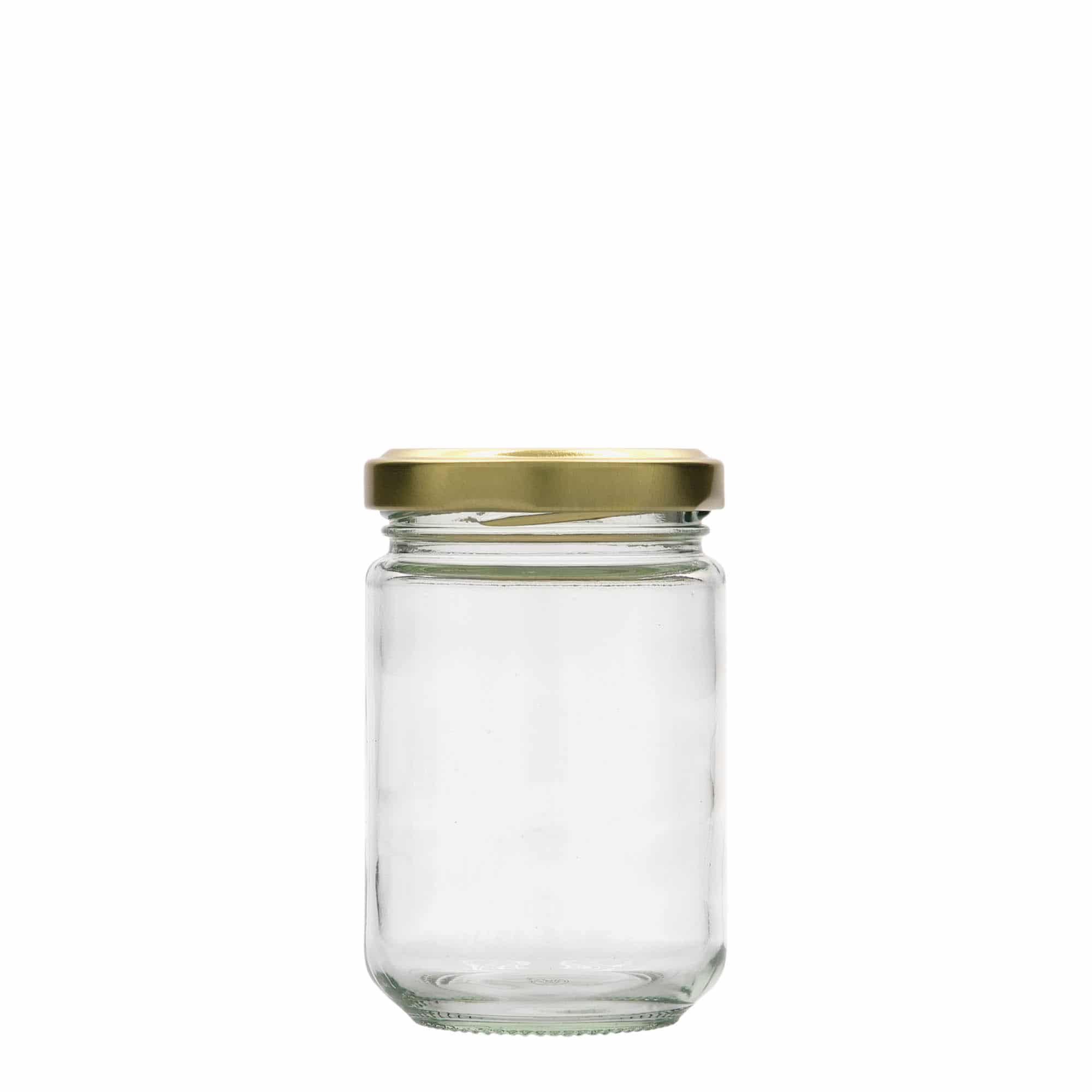 156 ml høyt rundt glass, åpning: Twist-Off (TO 53)