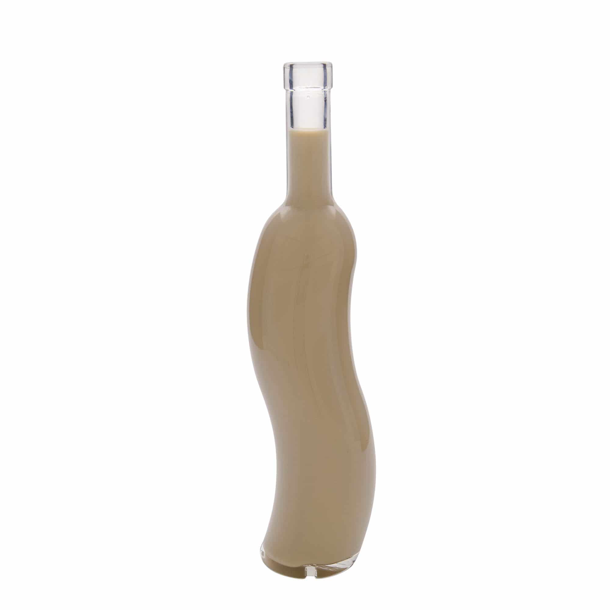 500 ml glassflaske "La-Ola", halvrund, åpning: Kork