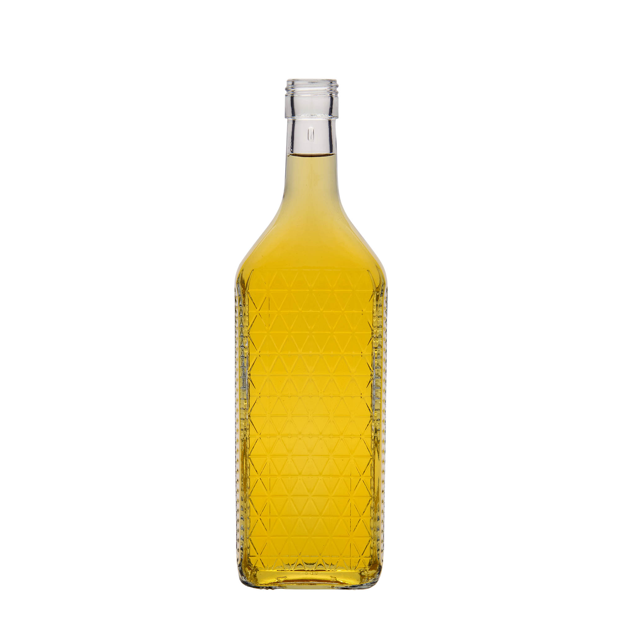 700 ml glassflaske 'Caruso', rektangulær, åpning: PP 31,5