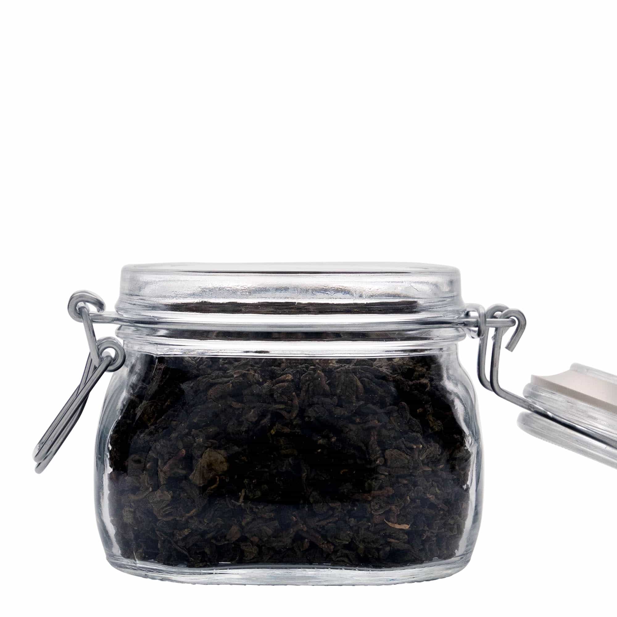 500 ml trådspenneglass 'Fido', firkantet, åpning: trådspenne-lukking 500 ml trådspenneglass 'Fido', firkantet, åpning: trådspenne-lukking