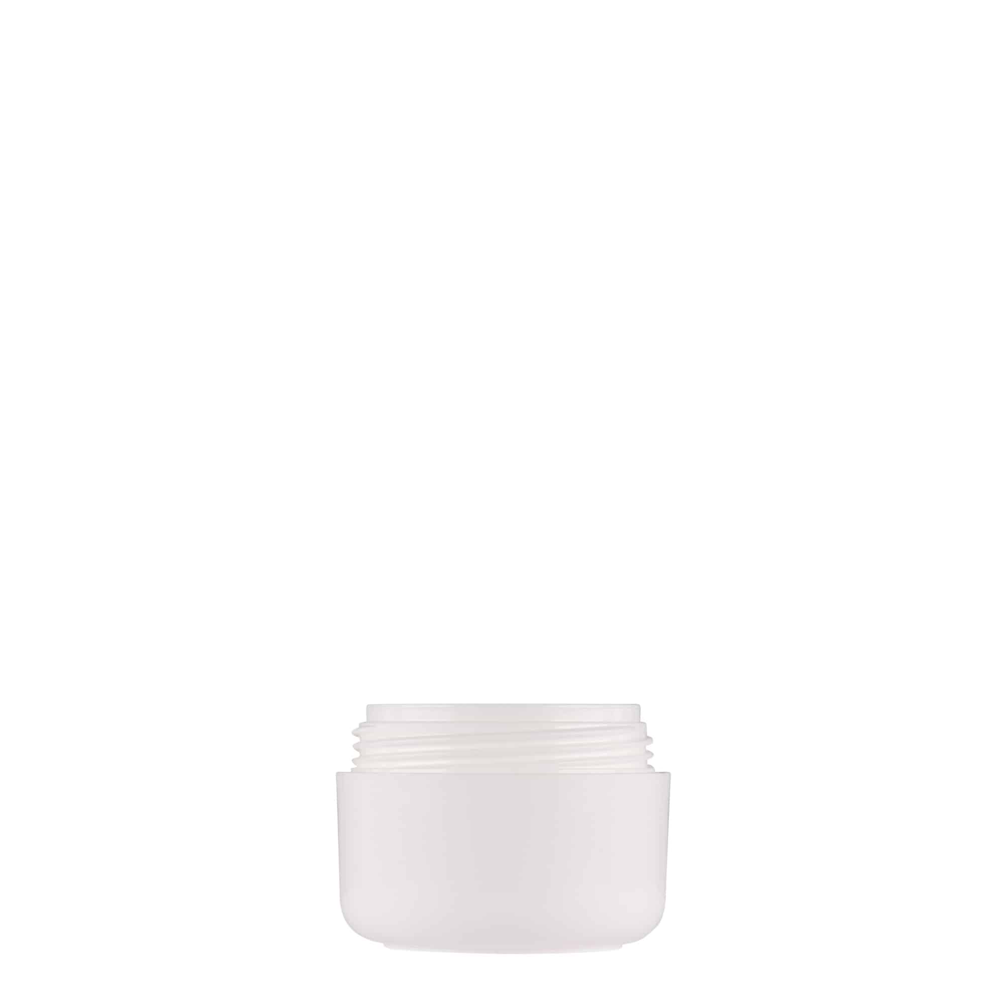 15 ml plastboks 'Bianca', PP, hvit, åpning: skrukork 15 ml plastboks 'Bianca', PP, hvit, åpning: skrukork