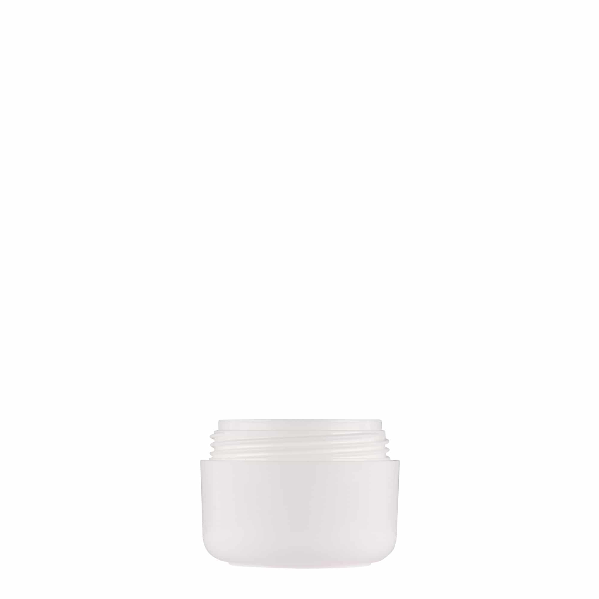 15 ml plastboks 'Bianca', PP, hvit, åpning: skrukork 15 ml plastboks 'Bianca', PP, hvit, åpning: skrukork