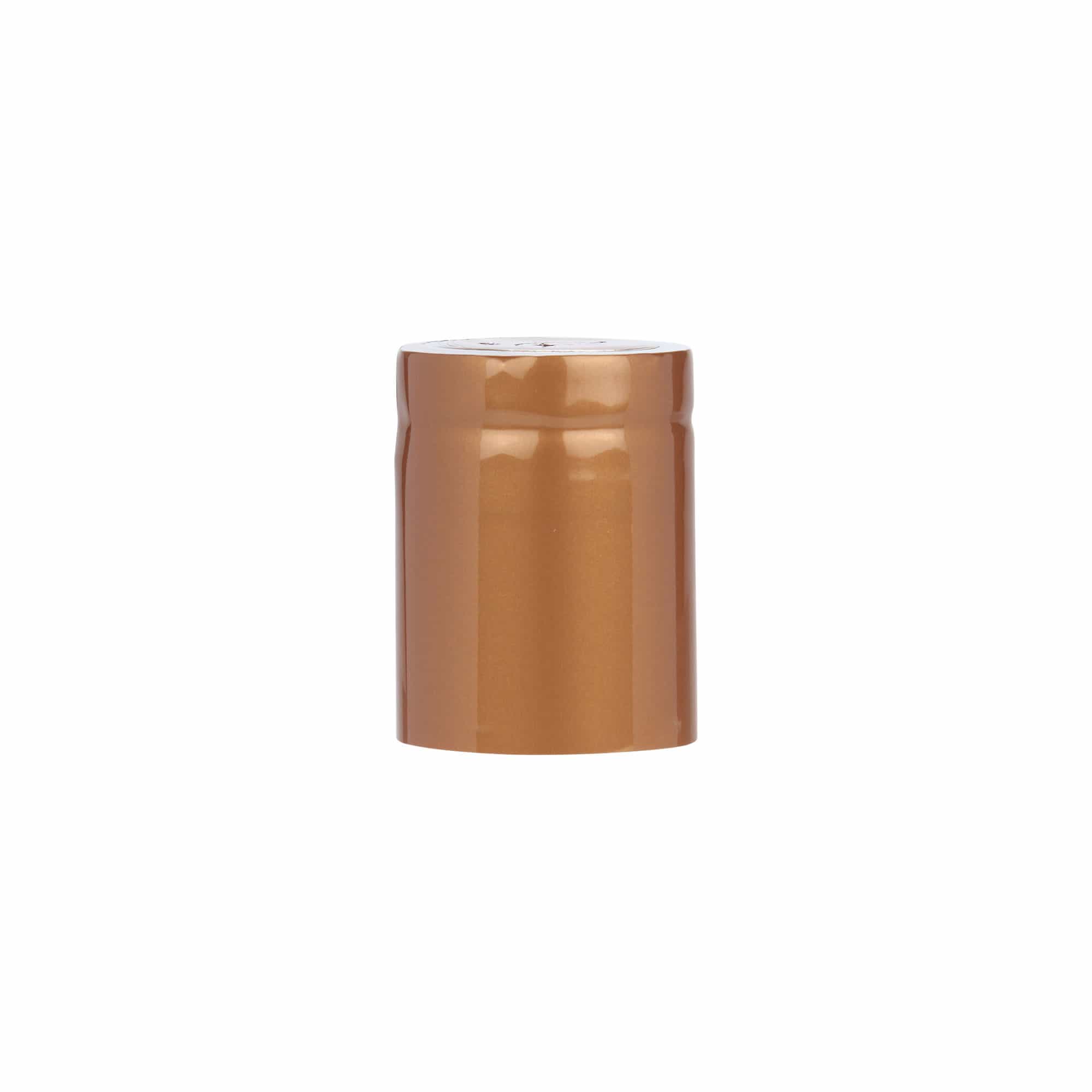 Skrumpkapsel 32x41, PVC-plast, bronse