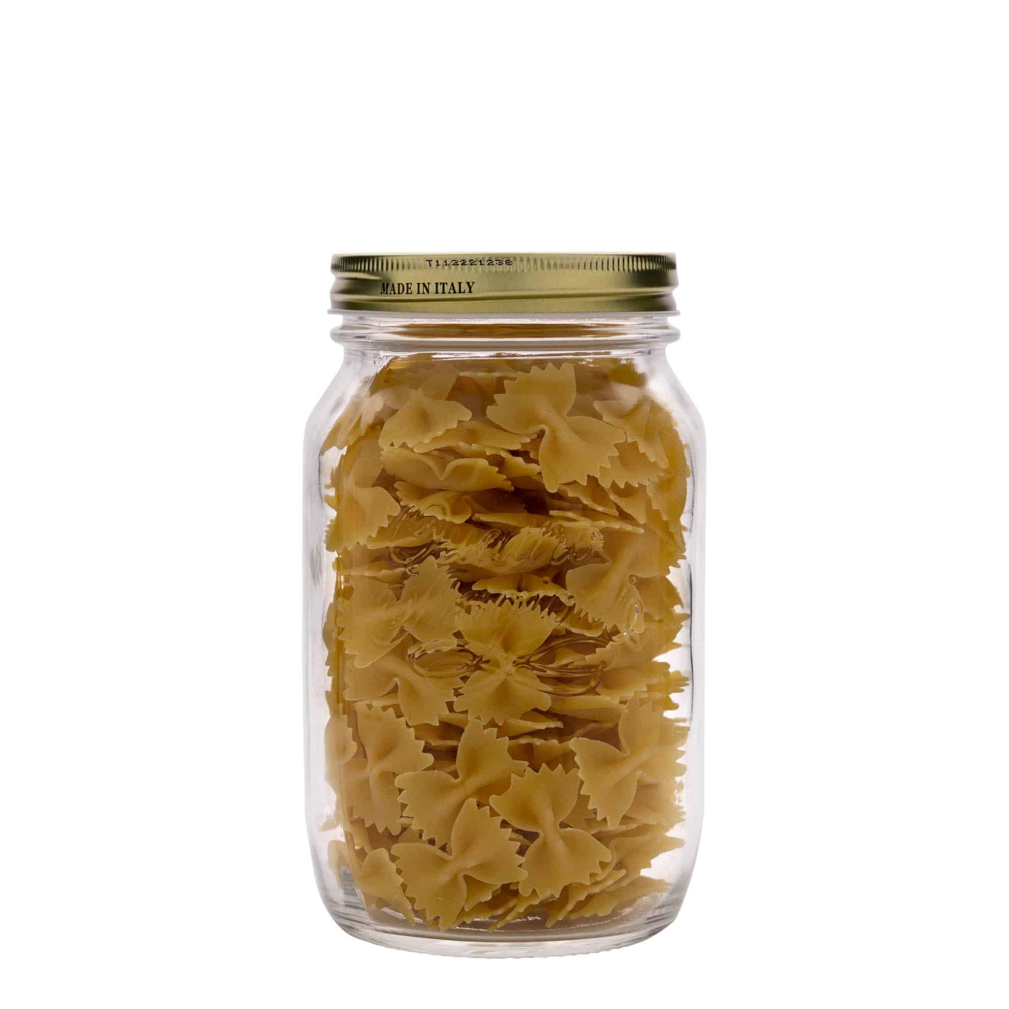 1000 ml glass "Quattro Stagioni", åpning: Skrulokk