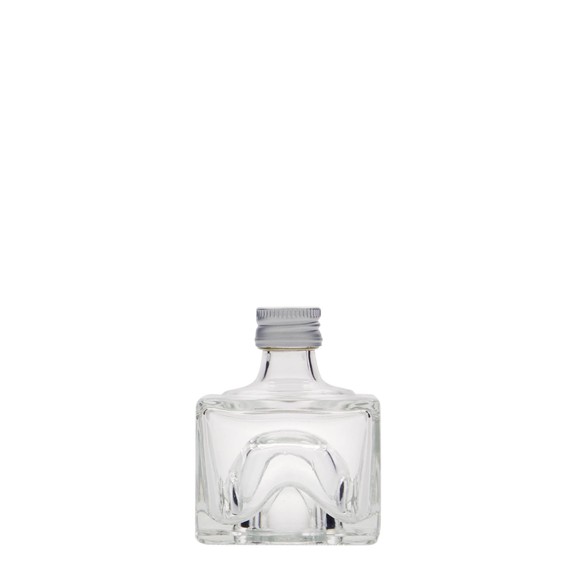 40 ml glassflaske 'Cocolores', firkantet, åpning: PP 18