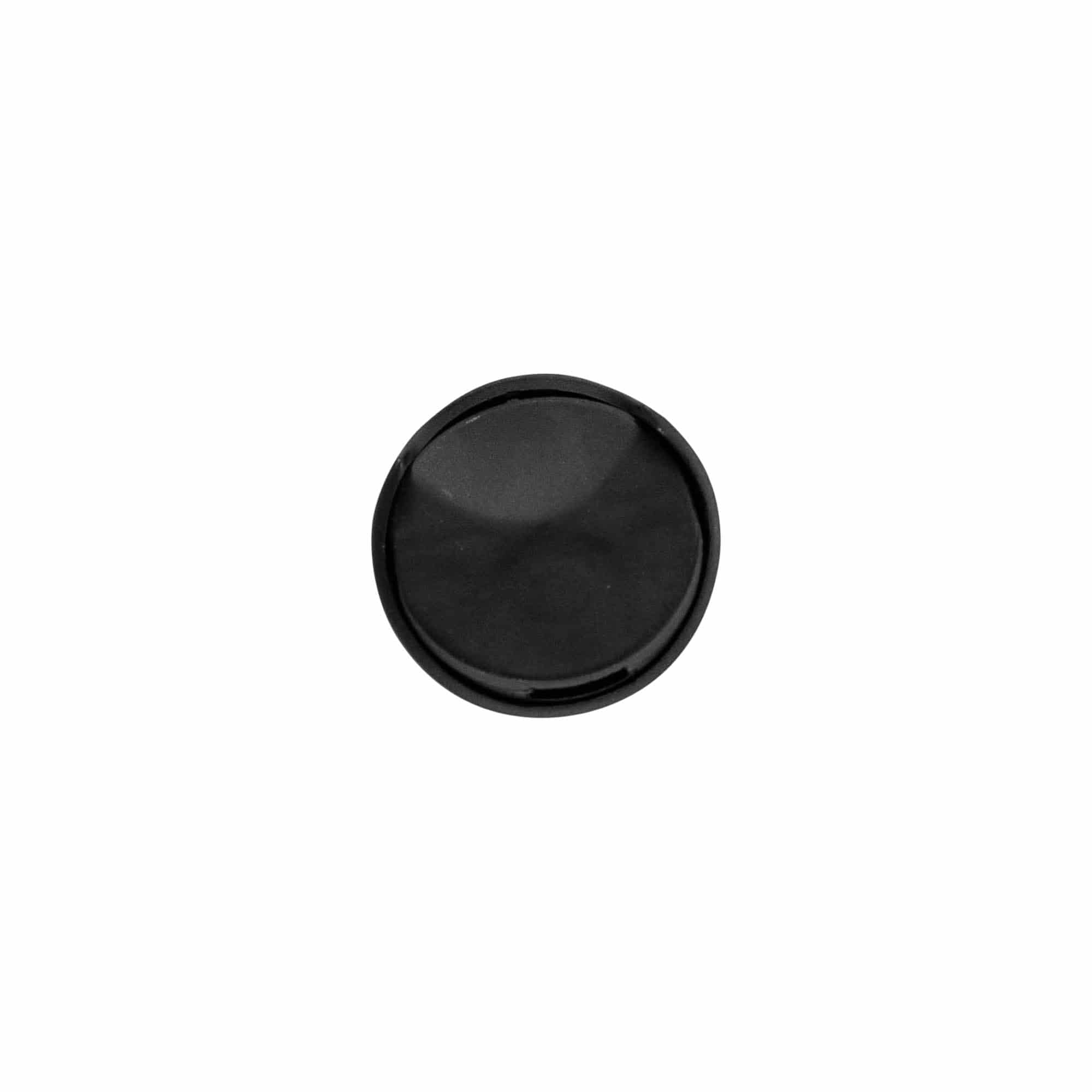 Skrukork Disc Top, PP-plast, svart, for åpning: 24/410