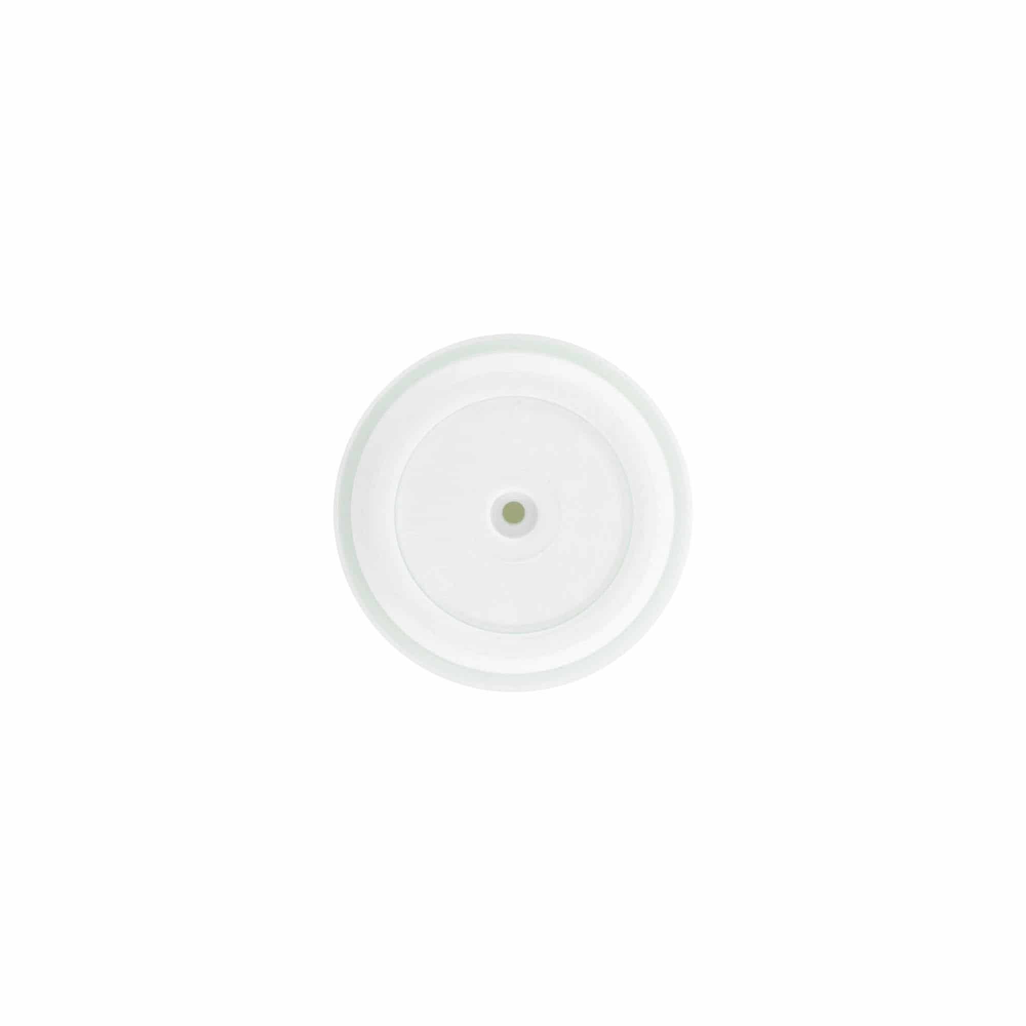 Airless Dispenser pumpehode "Micro", PP-plast, sølv