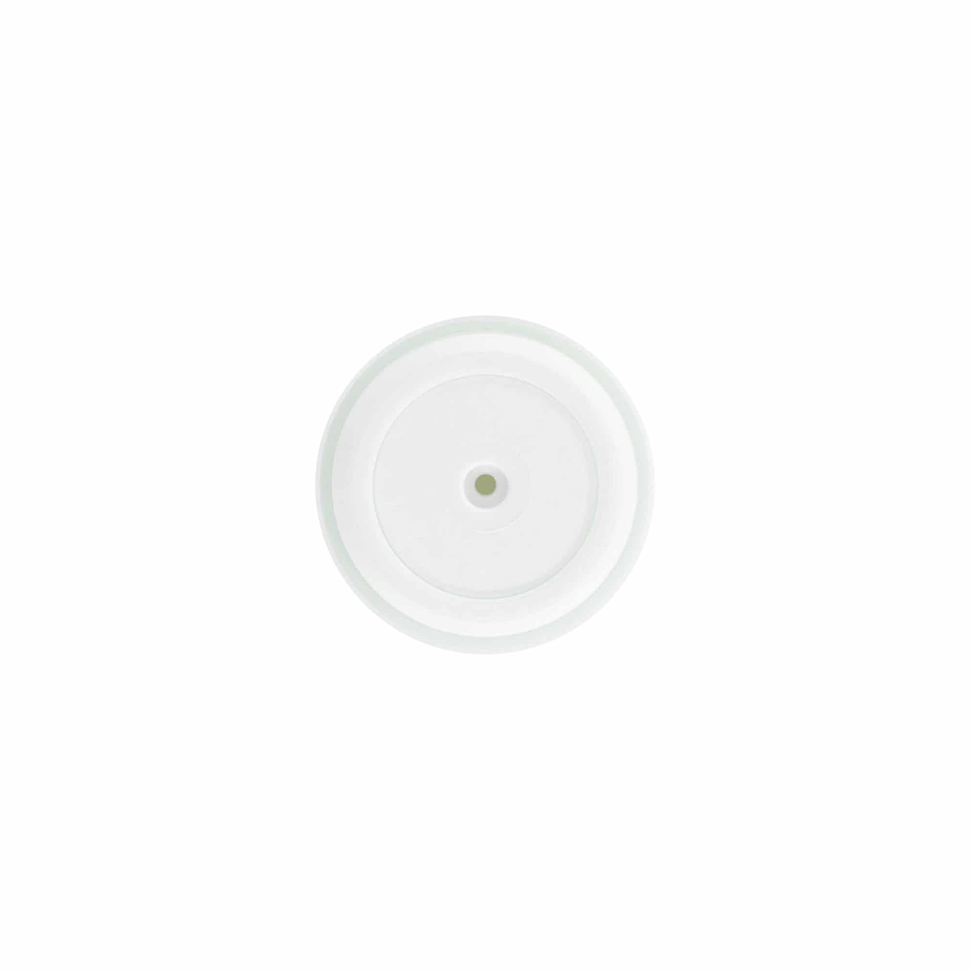 Airless dispenser pumpehode 'Micro', PP-plast, sølv
