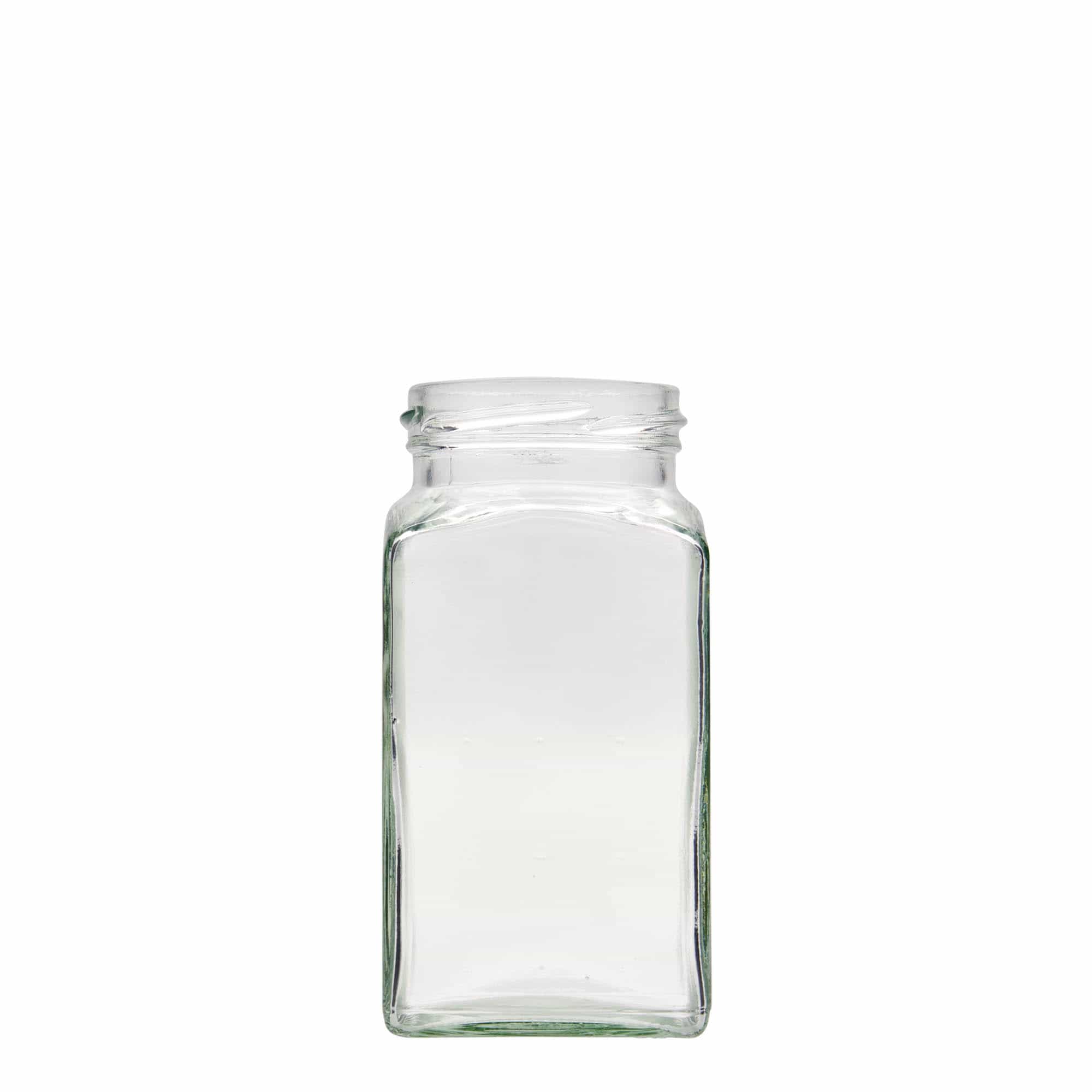 312 ml firkantglass, åpning: Twist-Off (TO 58)