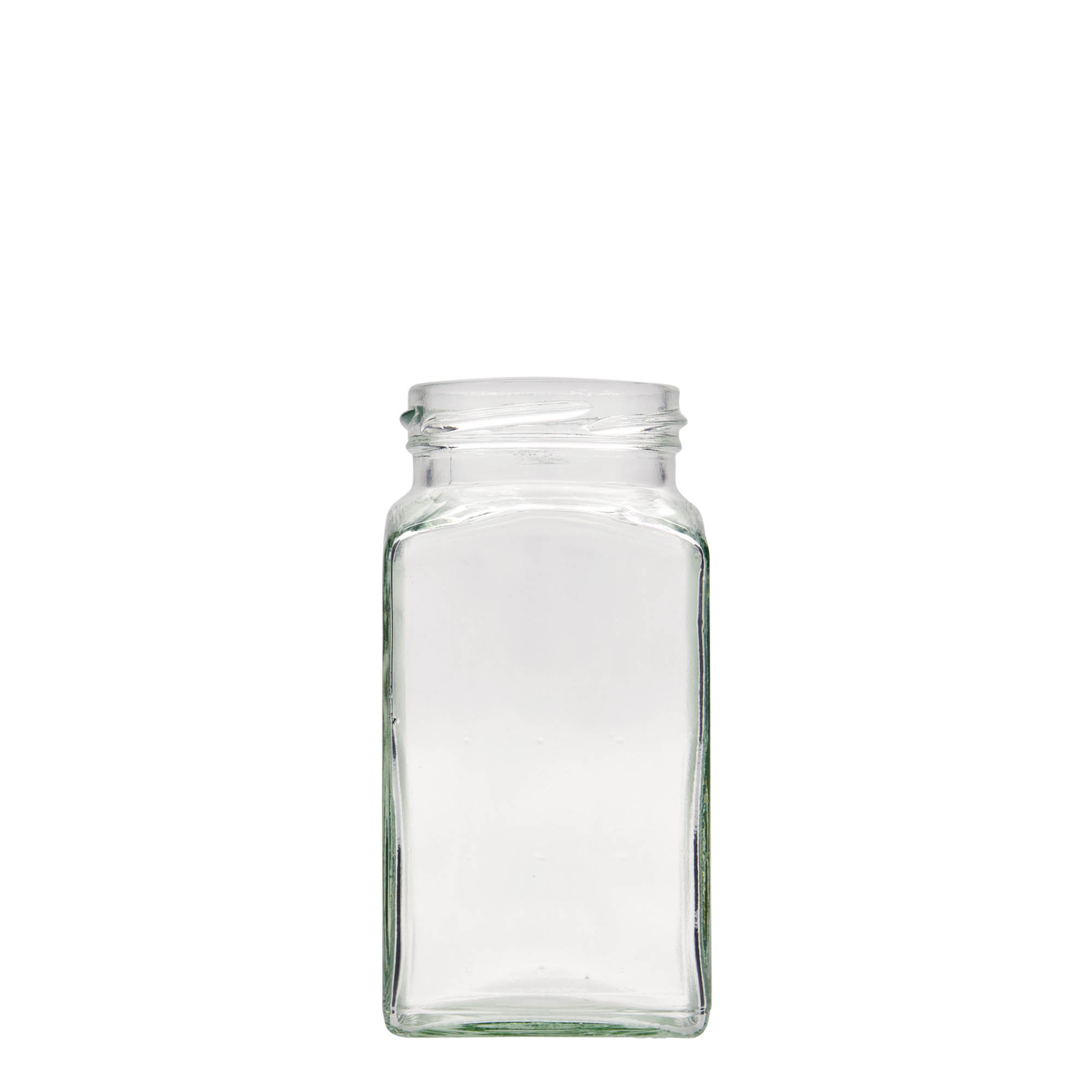 312 ml firkantet glass, åpning: Twist-Off (TO 58)