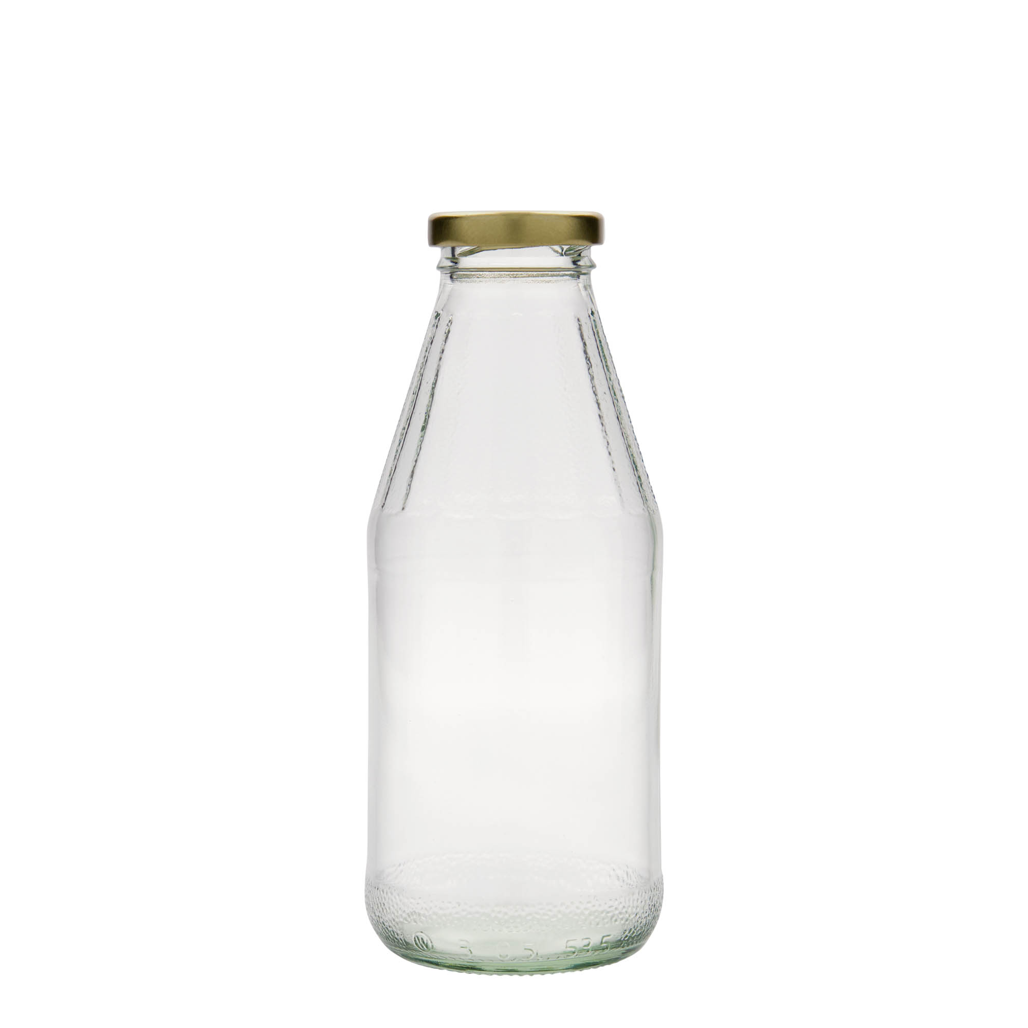 500 ml vid hals universalflaske, glass, åpning: Twist-Off (TO 43) 500 ml vid hals universalflaske, glass, åpning: Twist-Off (TO 43)