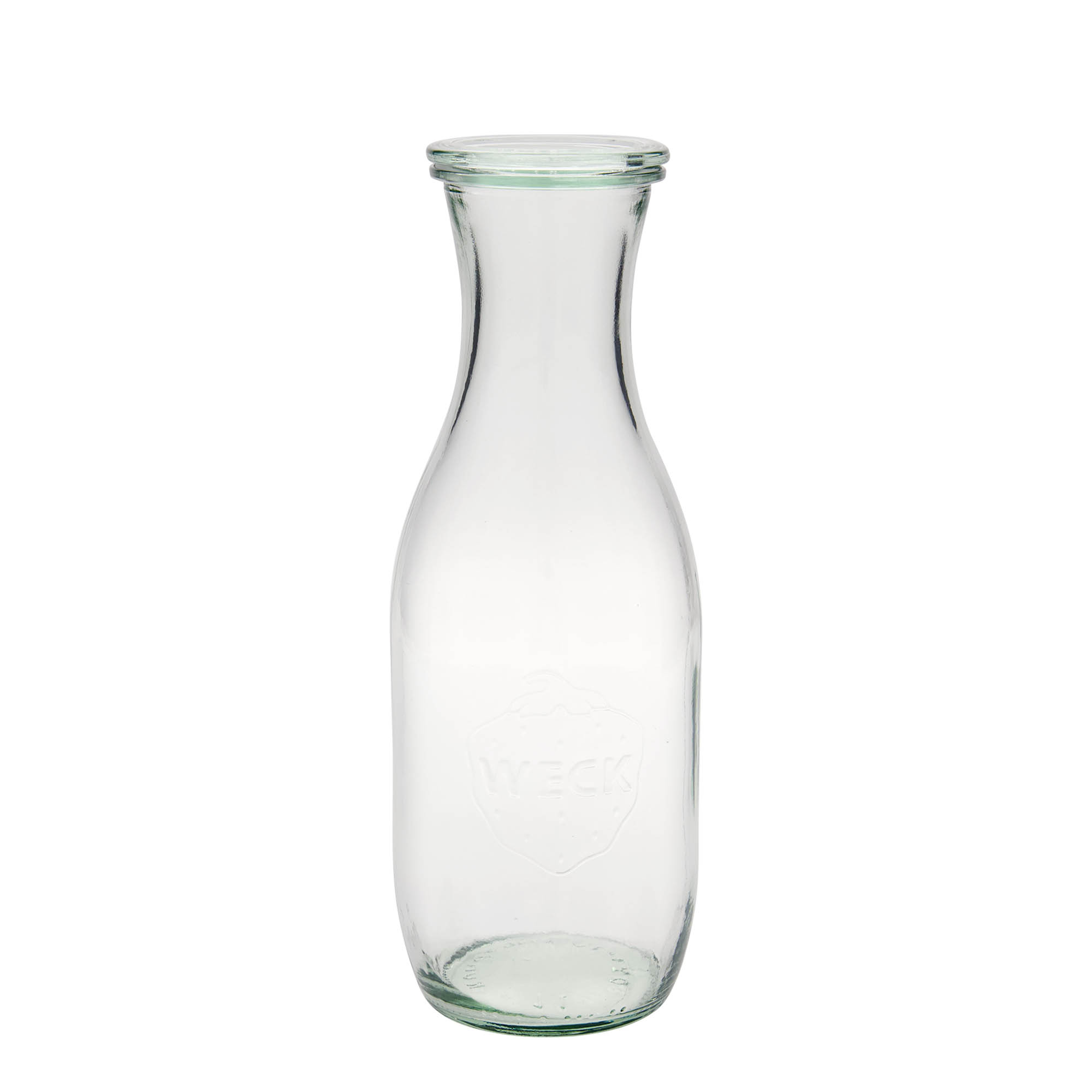 1.000 ml WECK-saftflaske #, åpning: rund kant