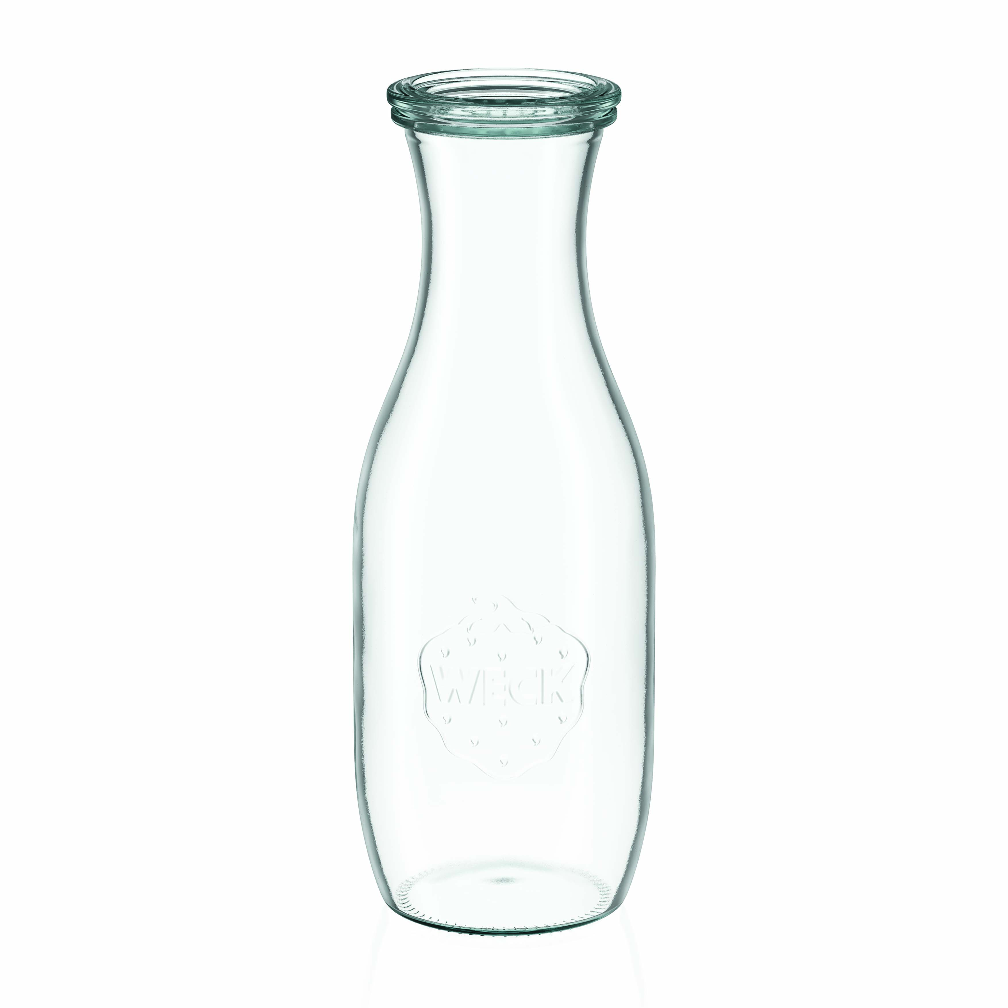 1.000 ml WECK-saftflaske, åpning: rund kant