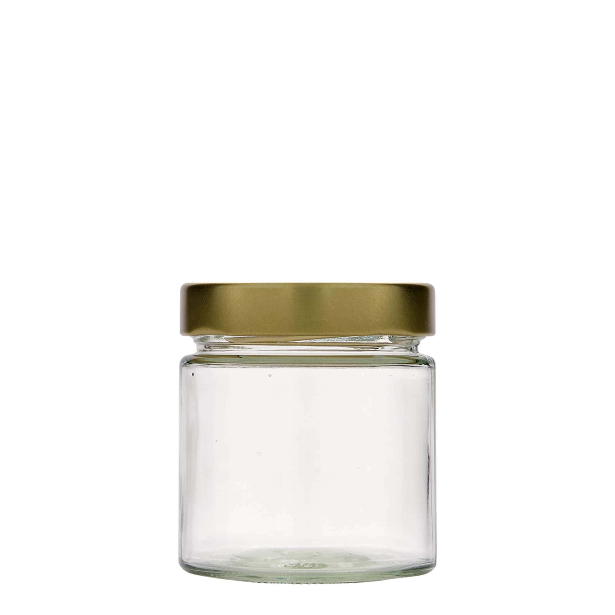220 ml rundt glass 'Aurora', åpning: Deep-Twist-Off (DTO 66)