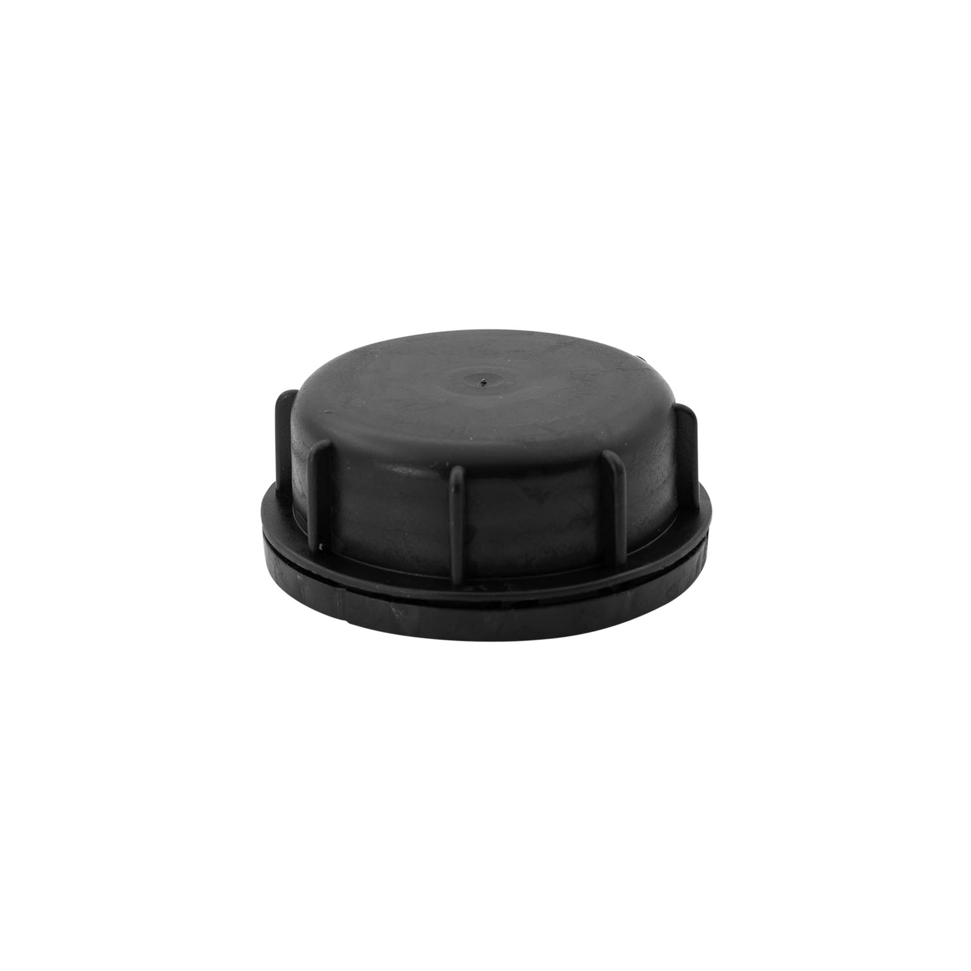 Skrukork, PP-plast, svart, for åpning: ND60