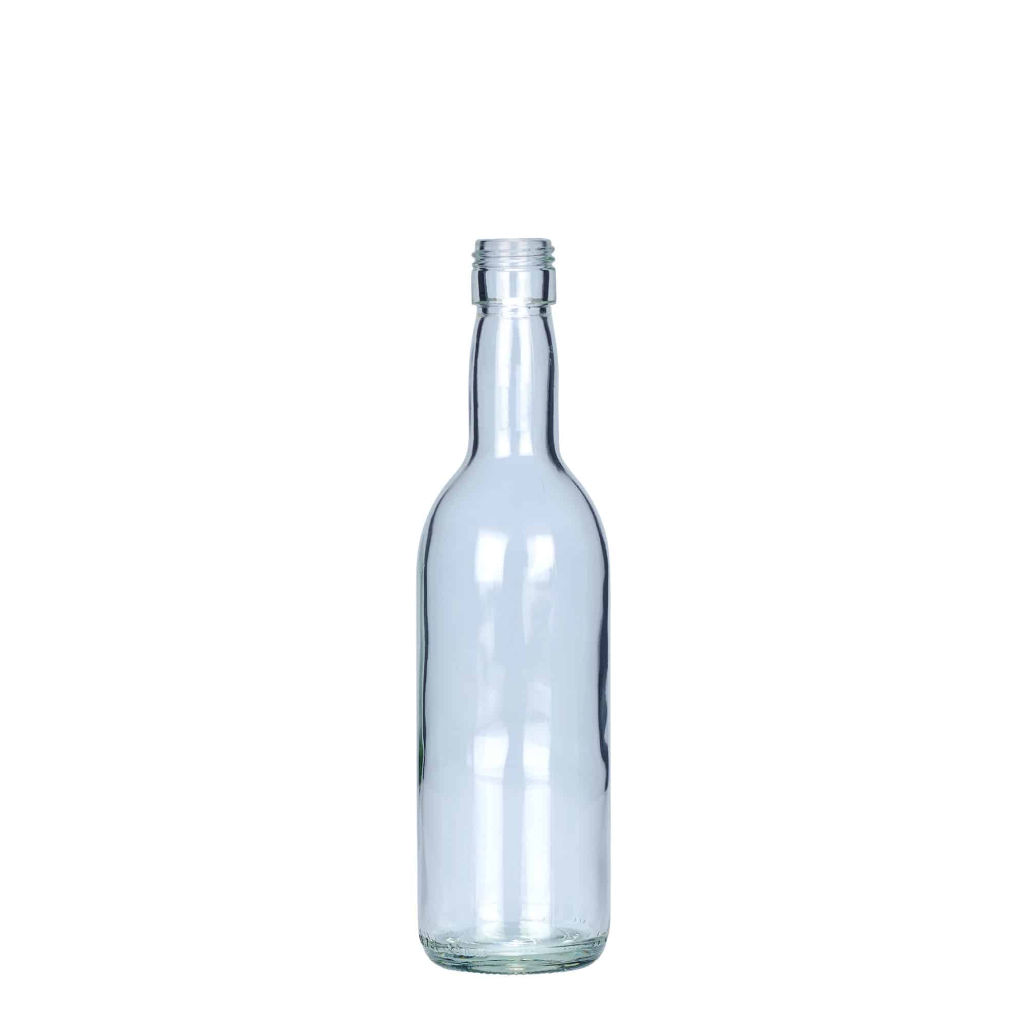 187 ml glassflaske 'Bordeaux Airline', åpning: PP 22 187 ml glassflaske 'Bordeaux Airline', åpning: PP 22