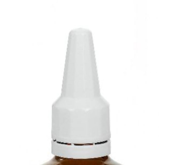 Skrukork med applikator, PE-plast, hvit, for åpning: DIN 18 Skrukork med applikator, PE-plast, hvit, for åpning: DIN 18