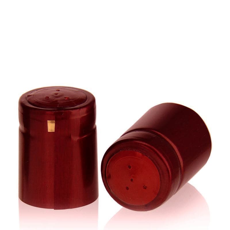 Krympekapsel 32x41, PVC-plast, burgunder