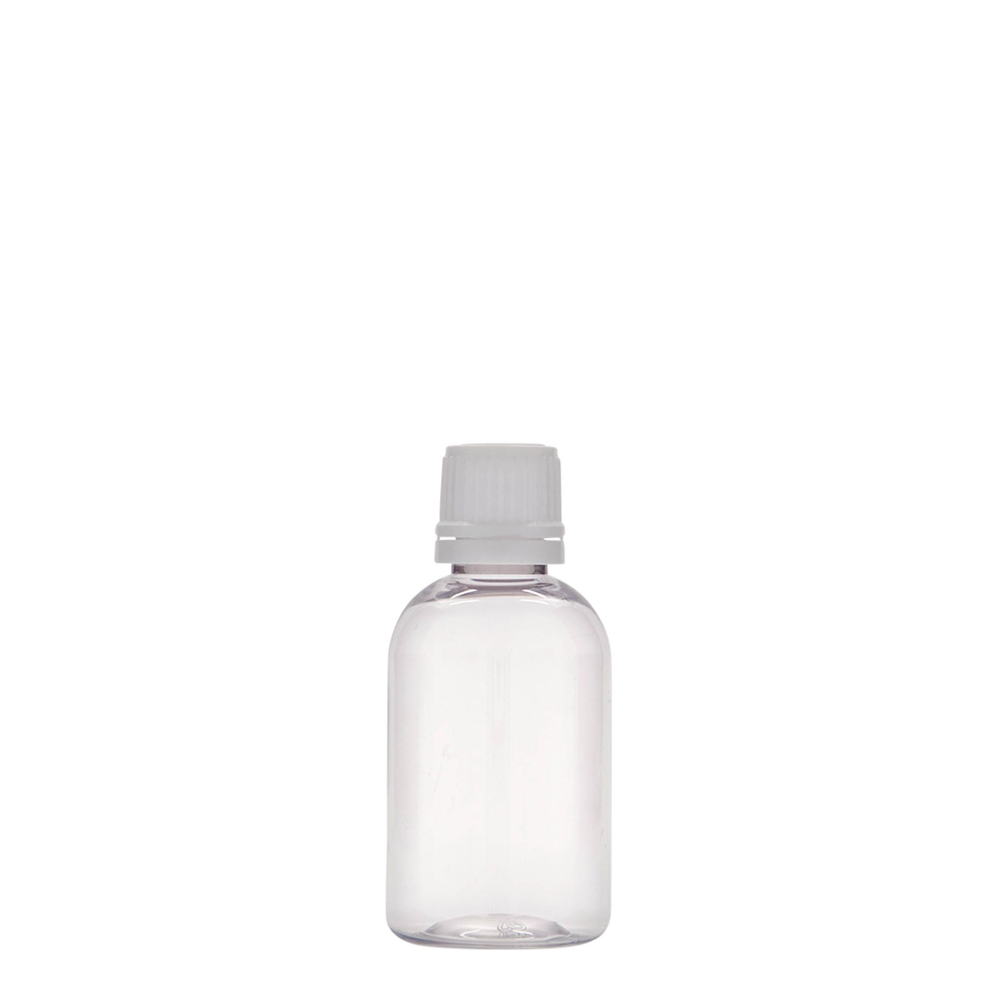50 ml PET-medisinflaske 'Easy Living', plast, åpning: DIN 18